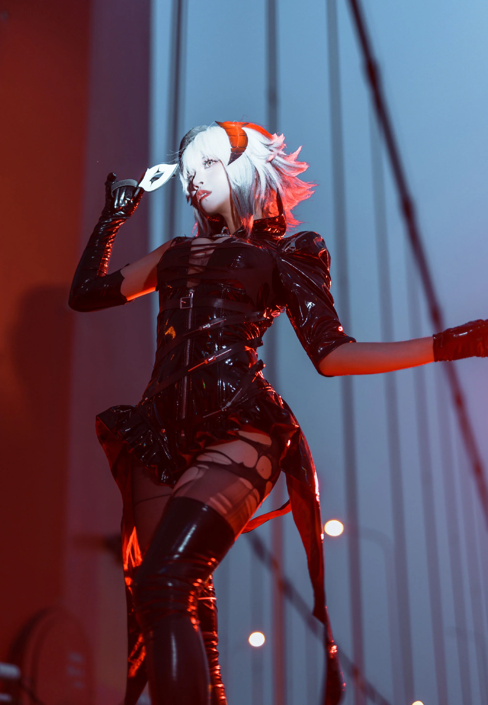 《明日方舟》W怪盗 COS写真