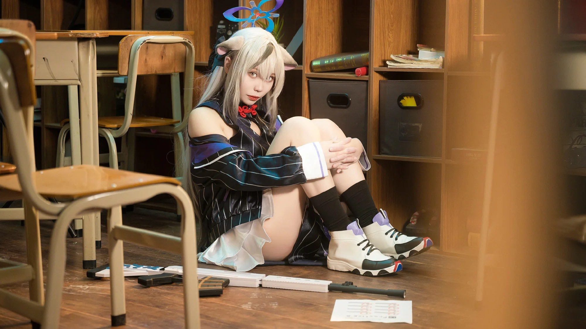 《蔚蓝档案》春原心奈COS写真