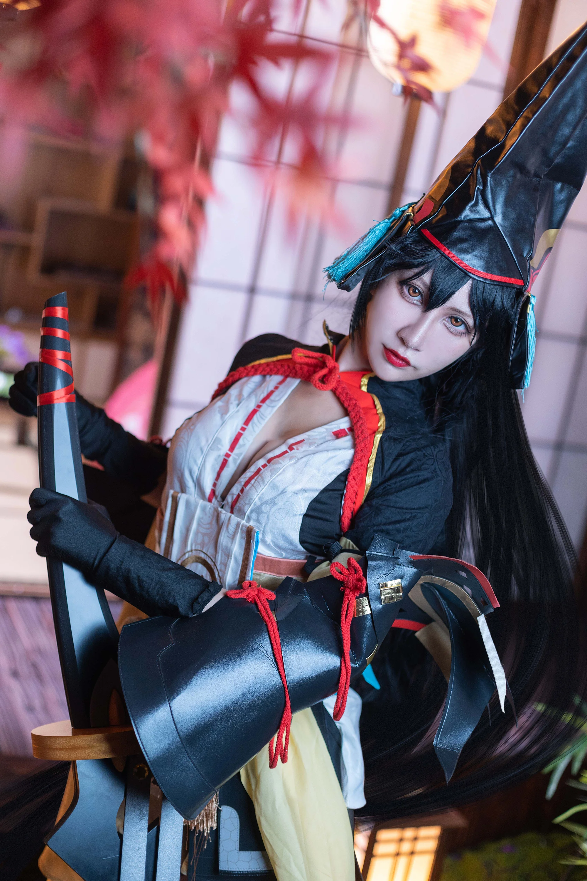 《永劫无间》妖刀姬COS写真