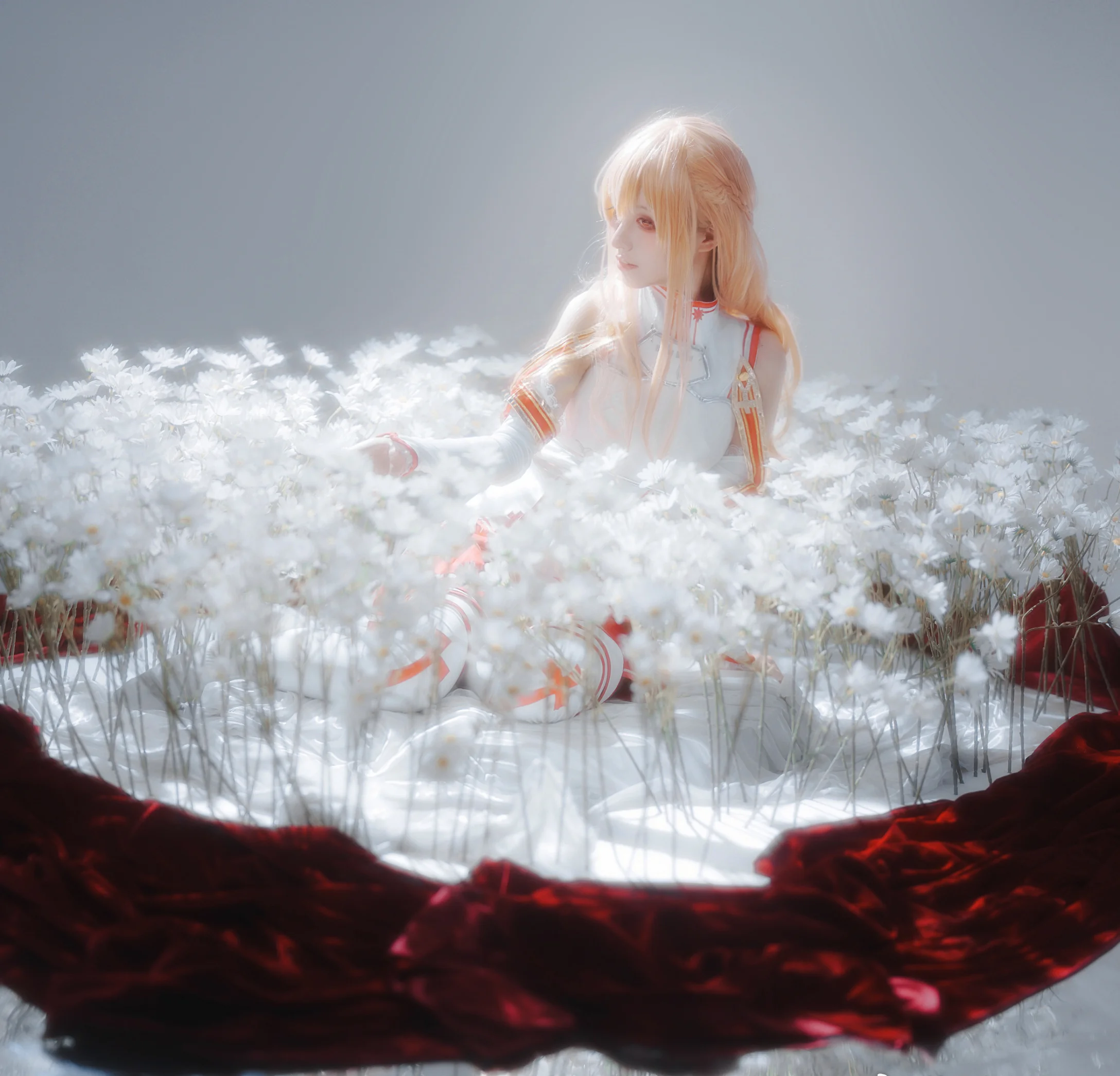 《刀剑神域》亚丝娜COS写真