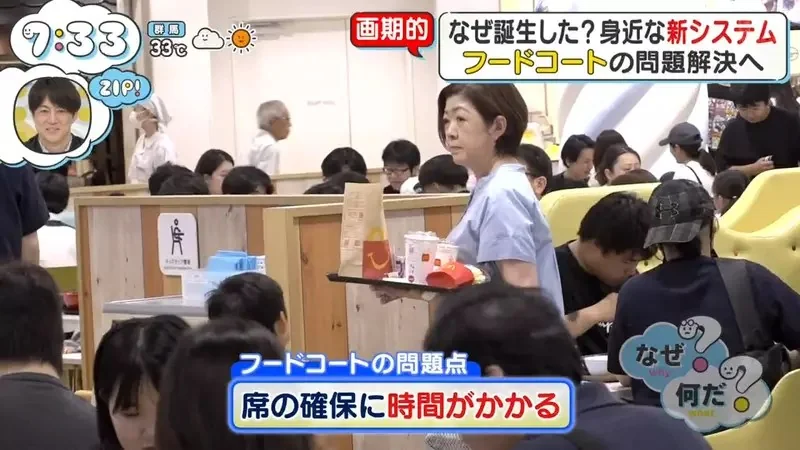 《商場美食街》每次都要找位置很煩人？日本推出訂位服務超方便｜高清图片集