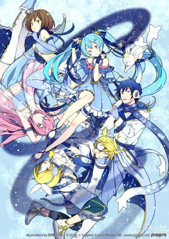 2017年雪初音官方美图赏 Q版小萝莉萌翻人｜高清图片集