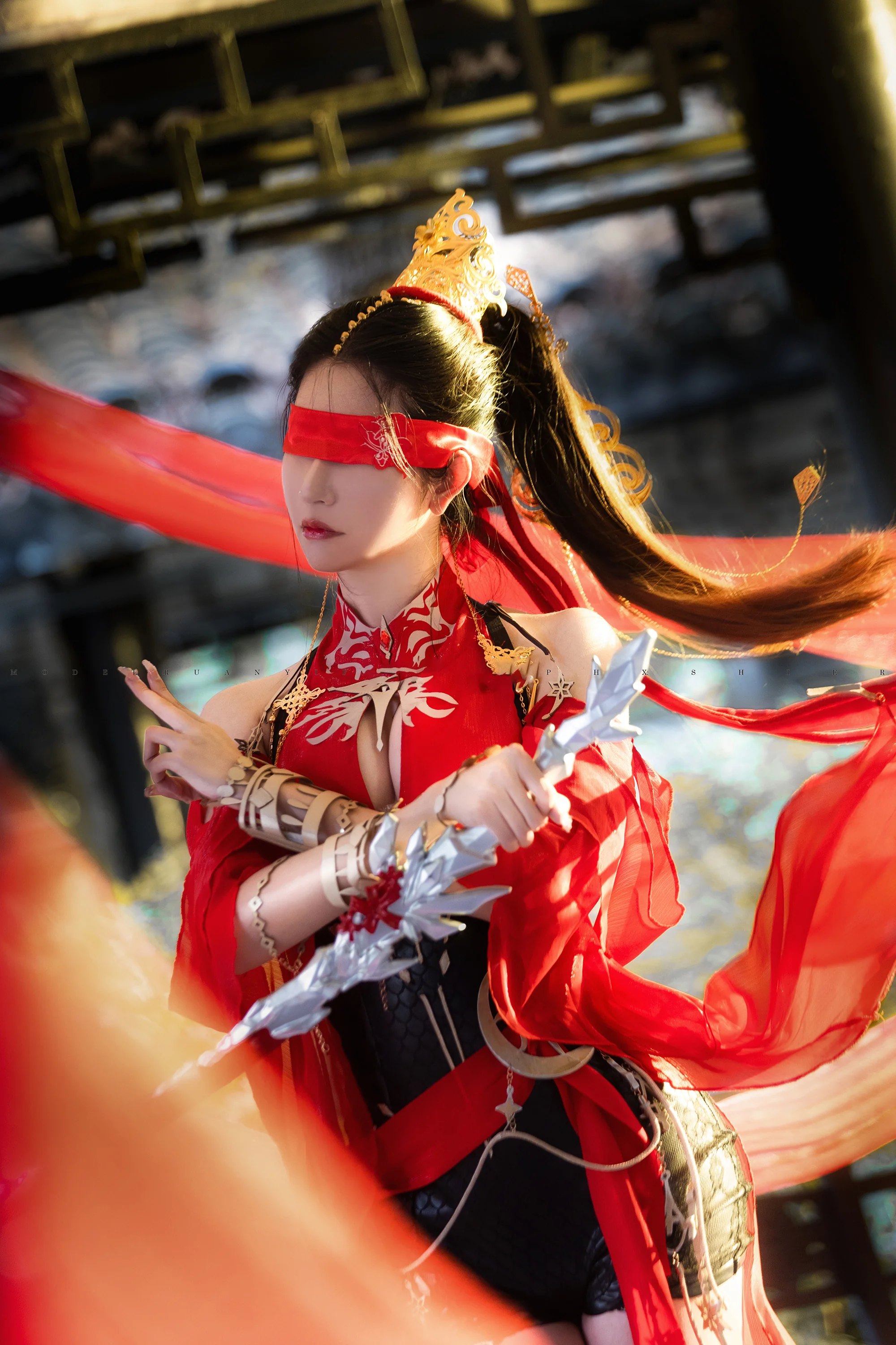 《永劫无间》宁红夜COS写真