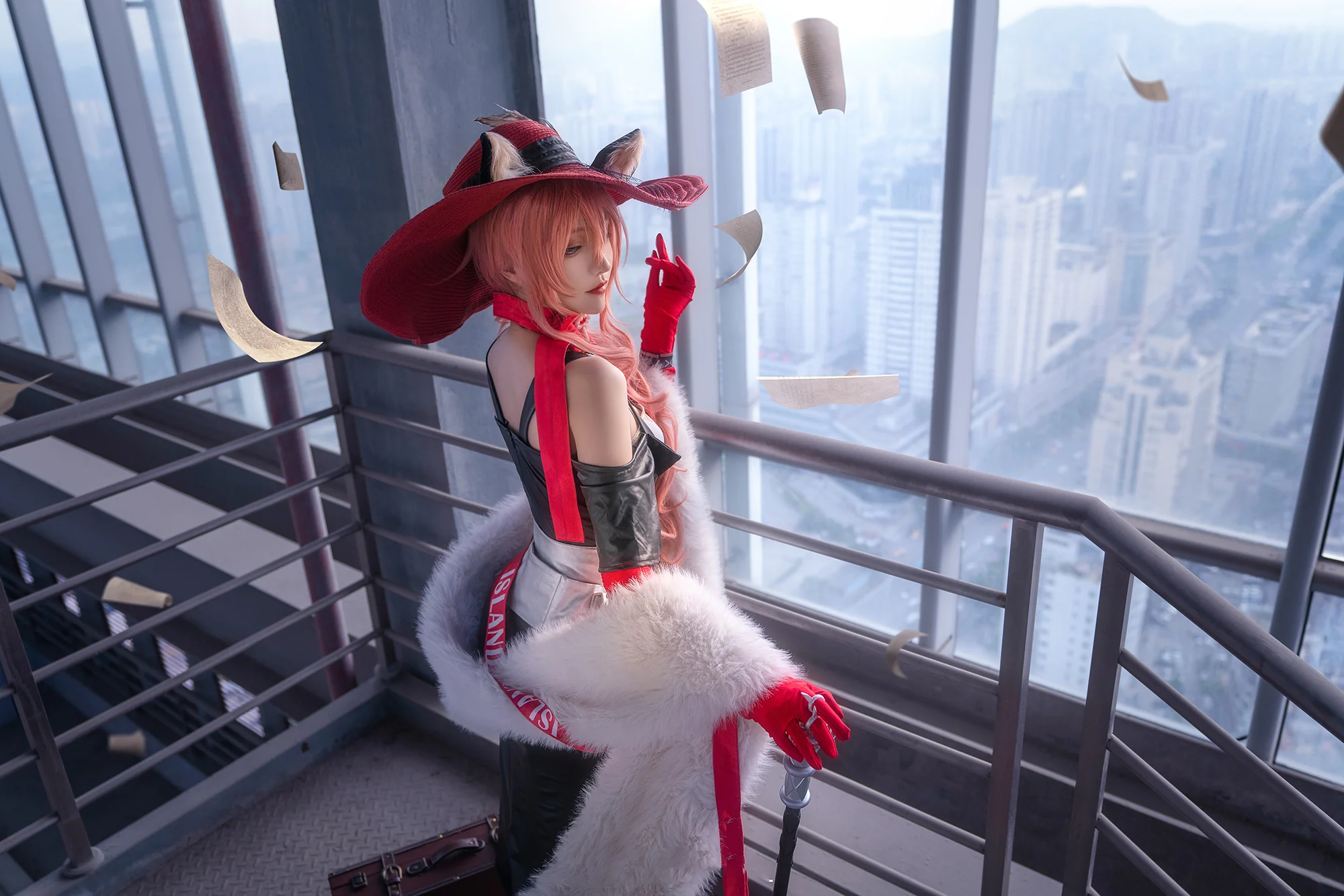 《明日方舟》海蒂COS写真