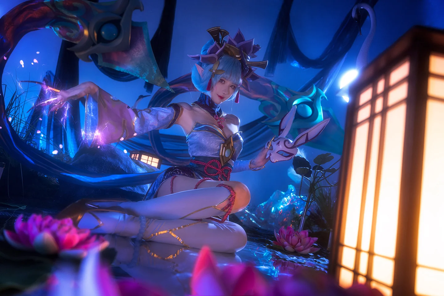 《英雄联盟》 伊芙琳COS写真