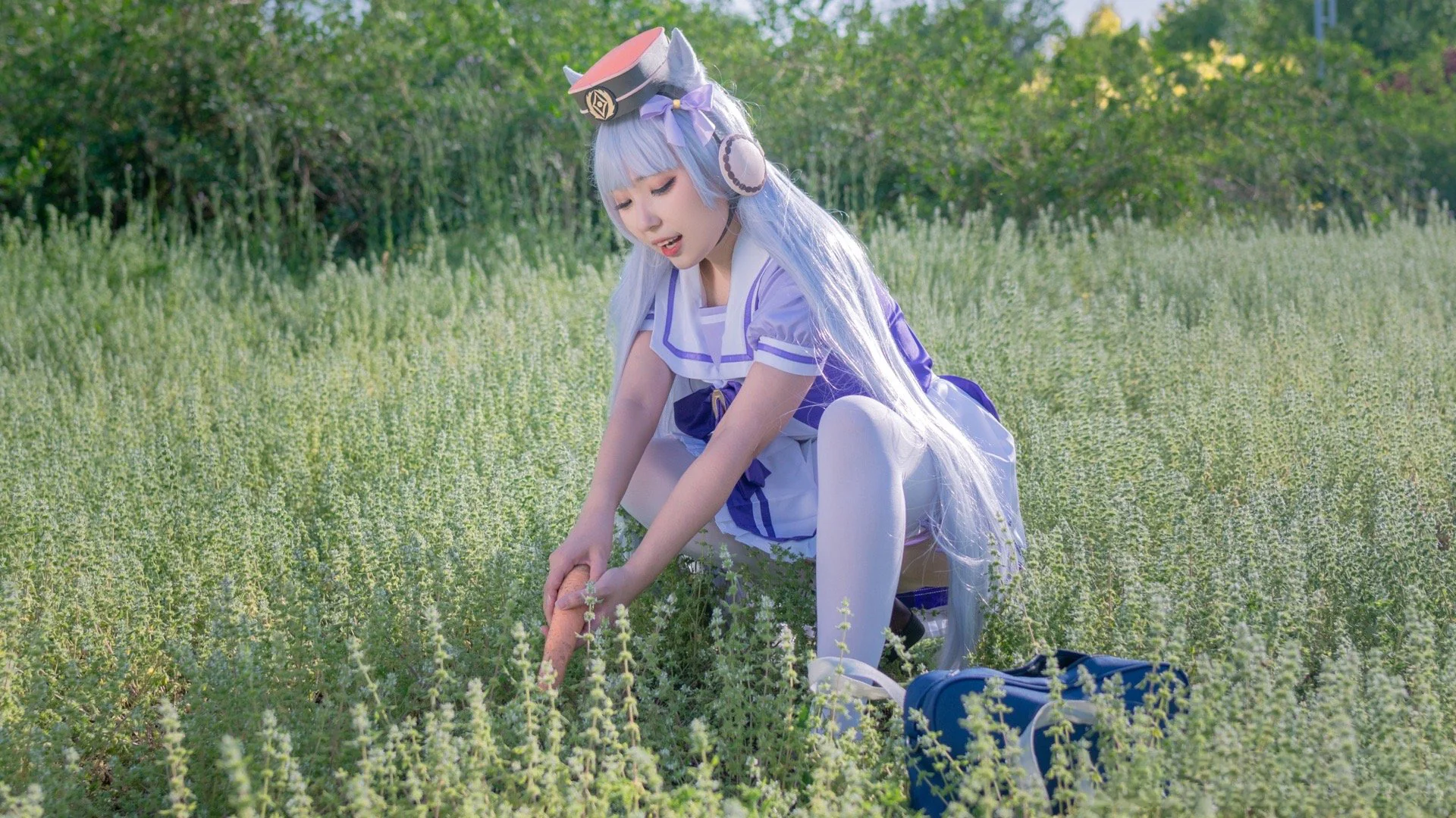《赛马娘 》黄金船COS写真