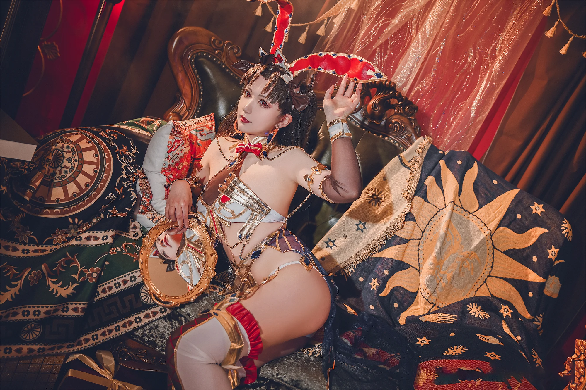 《FGO》伊什塔尔•兔女郎同人COS写真