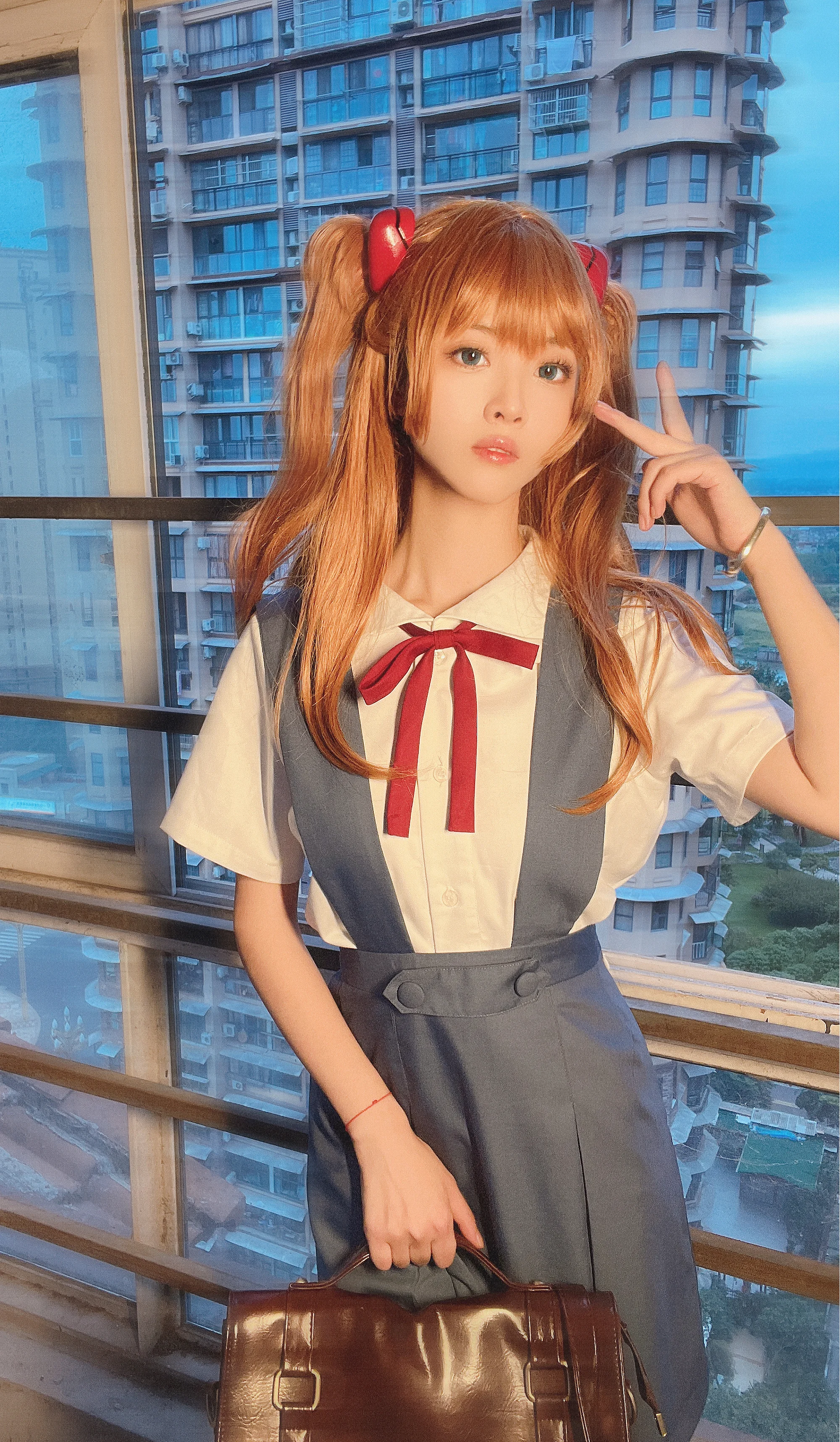 《新世纪福音战士》明日香COS写真