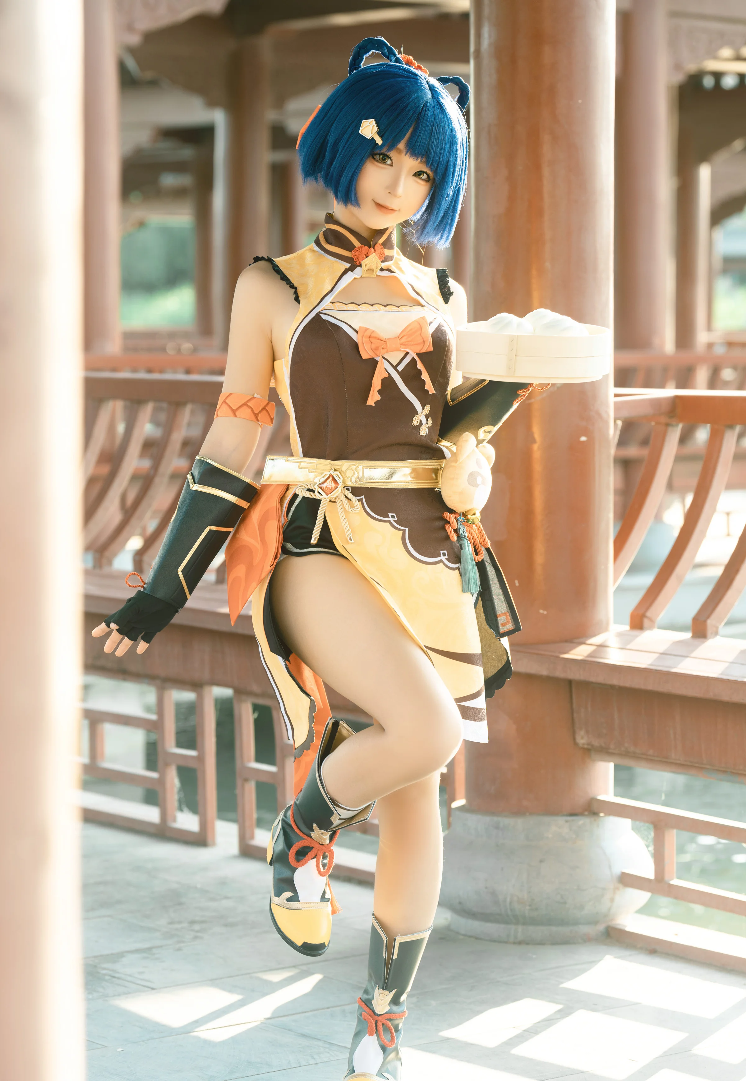 《原神》香菱COS写真