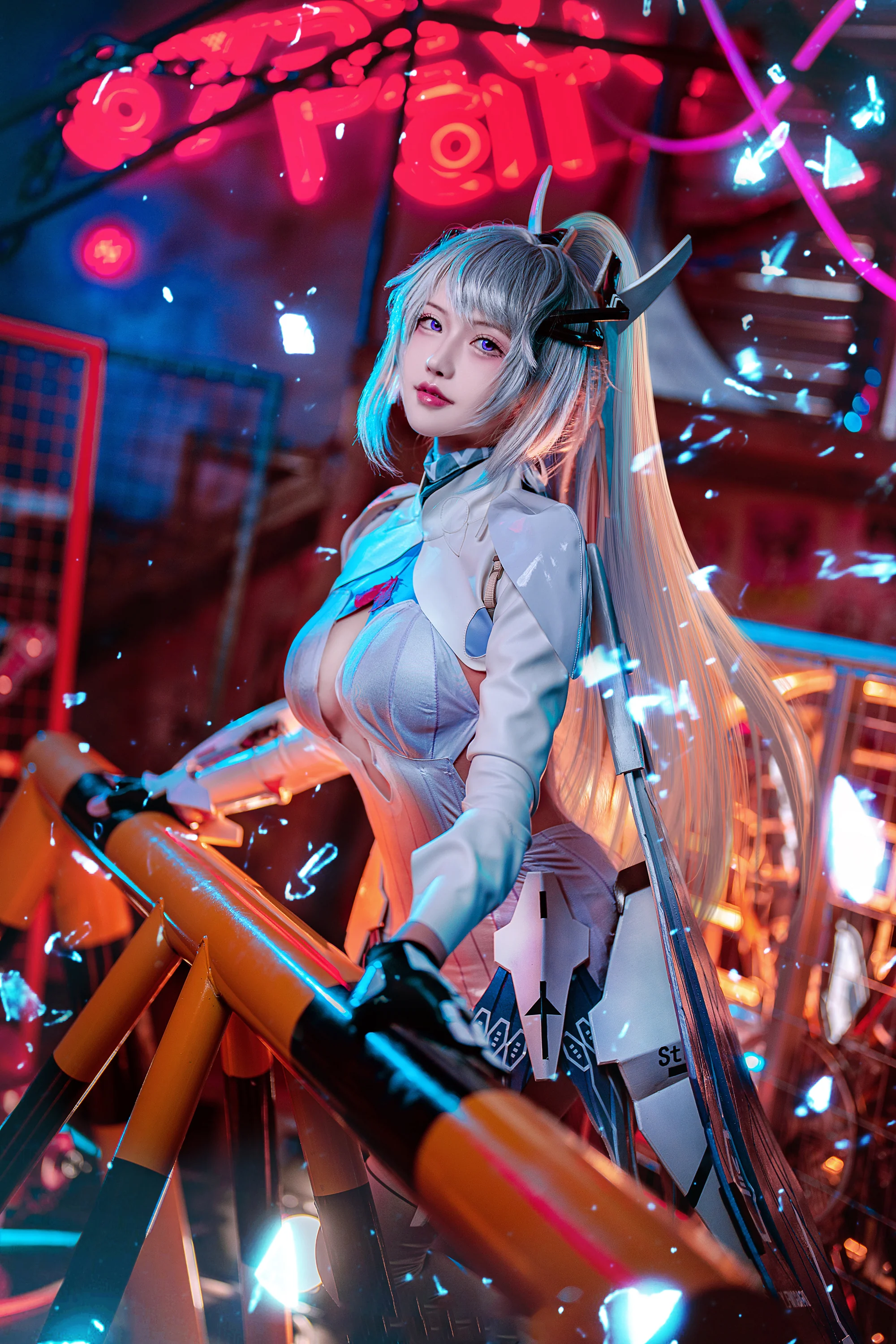 《幻塔》艾莉丝COS写真