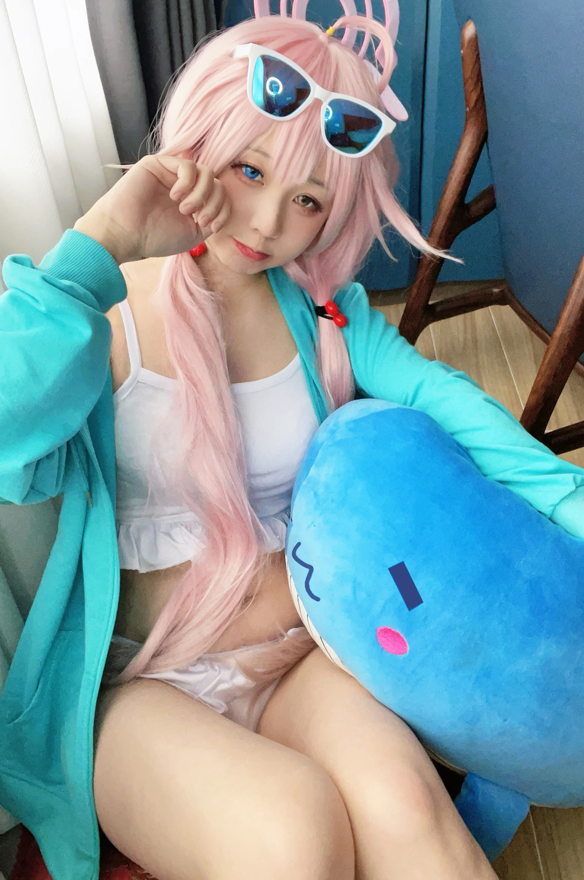 《蔚蓝档案》水星野COS写真
