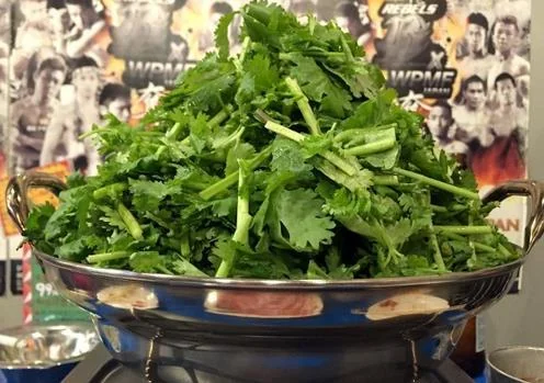 香菜料理成为日本美食界冠军｜高清图片集