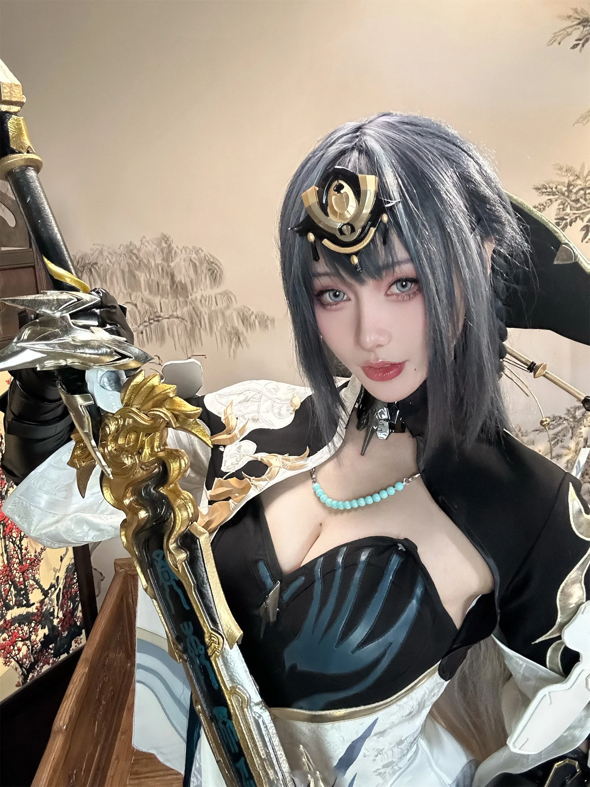 《战双帕弥什》络勾陈COS写真