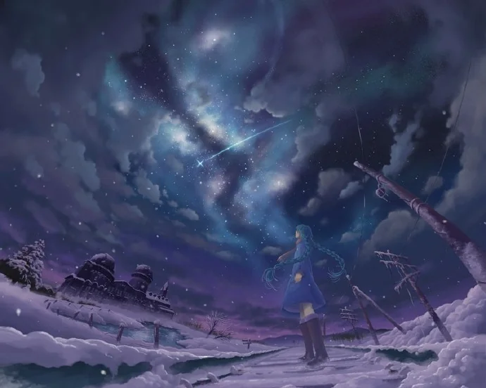 P站美图推荐——冬雪特辑｜高清图片集