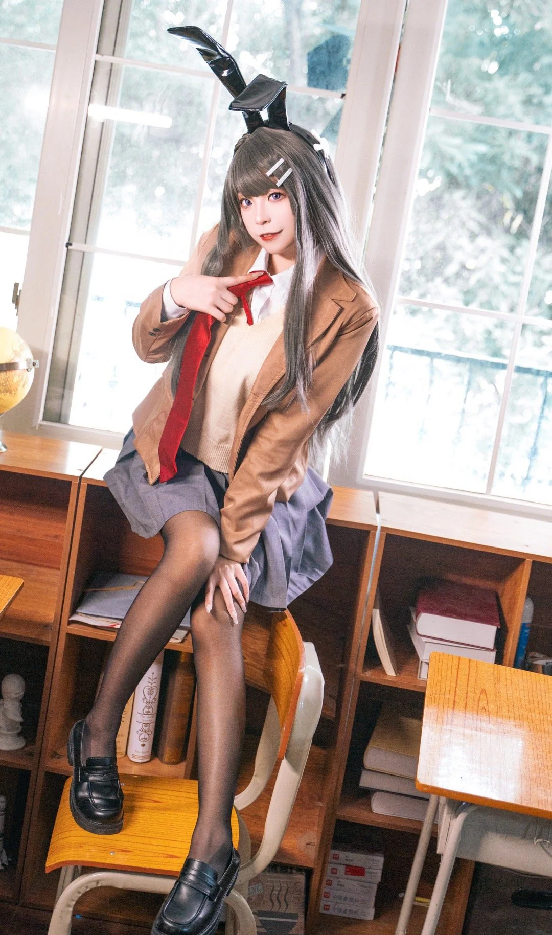 《青春猪头少年系列》樱岛麻衣COS写真