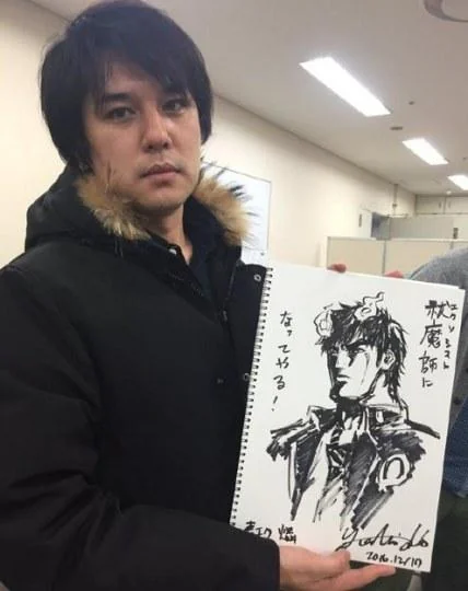 《出包王女》矢吹老湿活动现场作画｜高清图片集