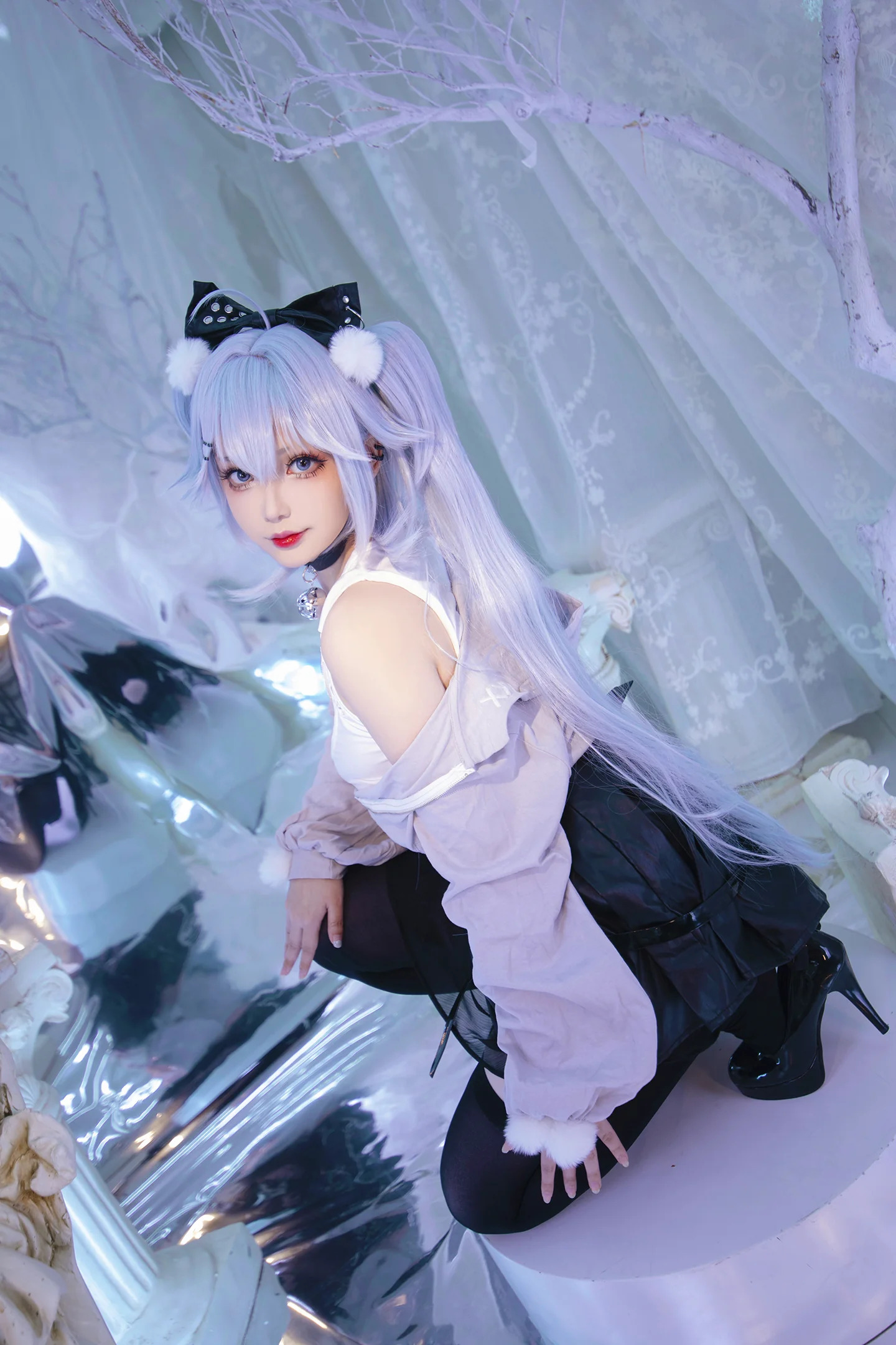 《少女前线:云图计划》芙洛伦COS写真