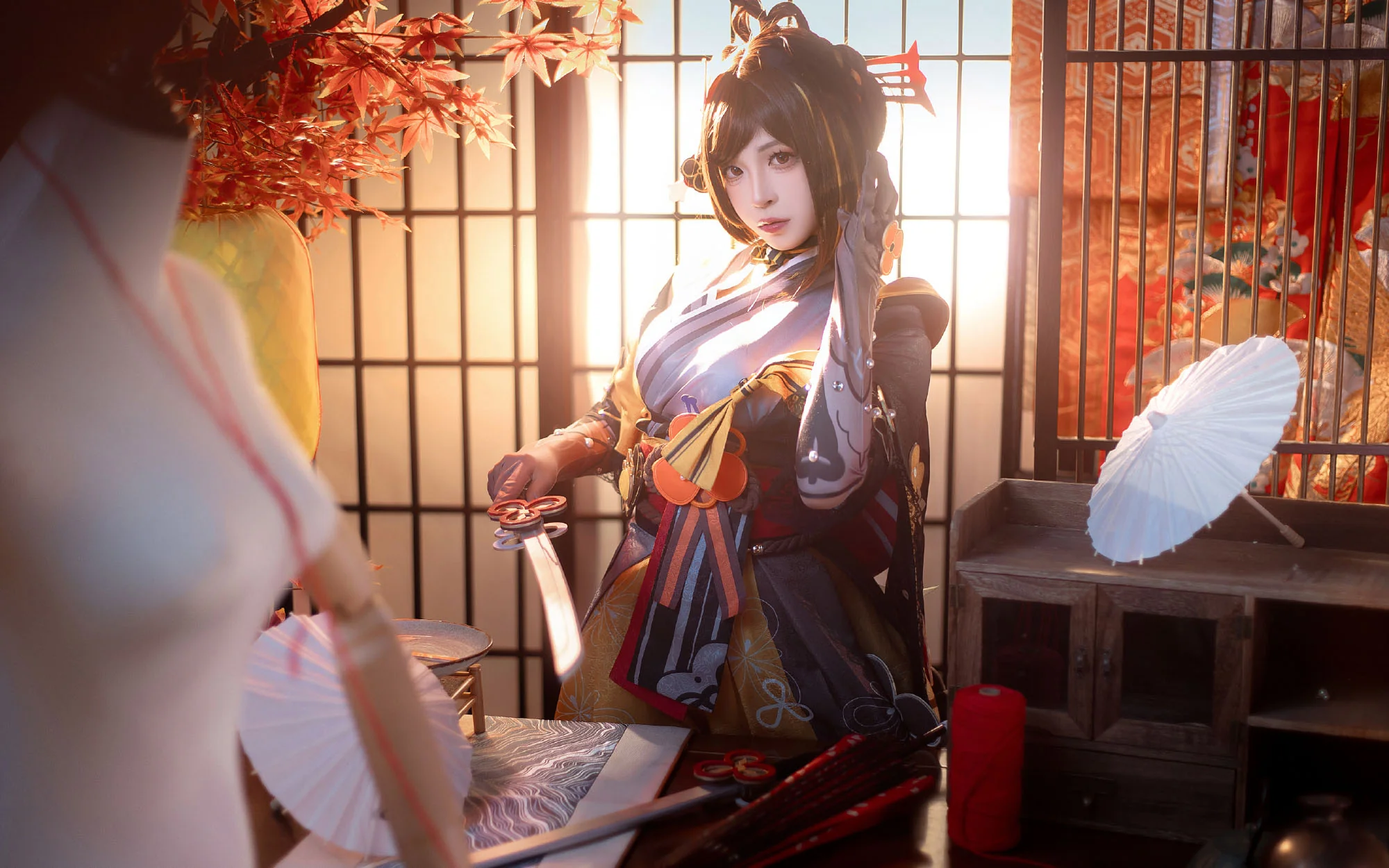 《原神》千织COS写真