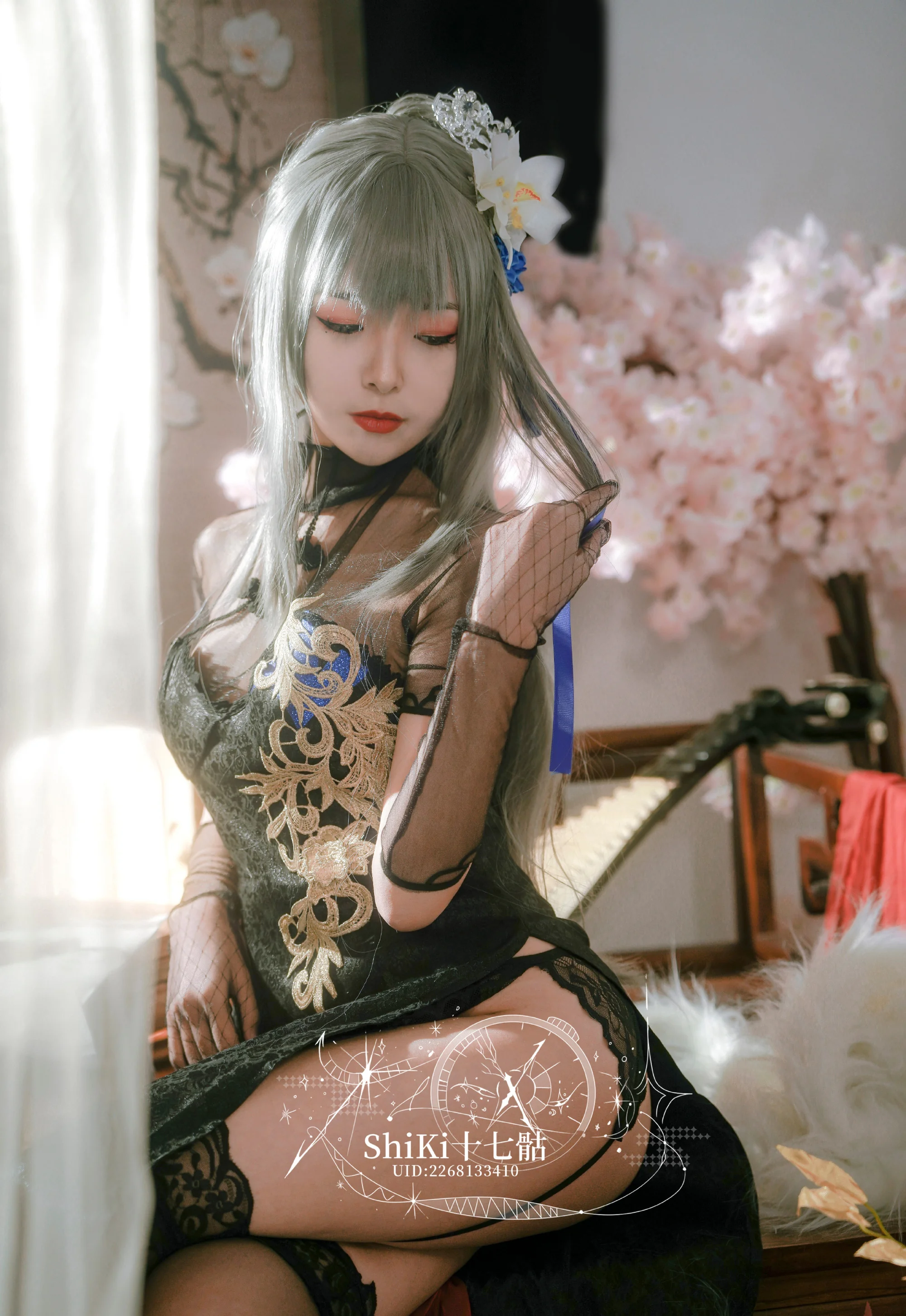 《碧蓝航线》路易九世旗袍COS写真