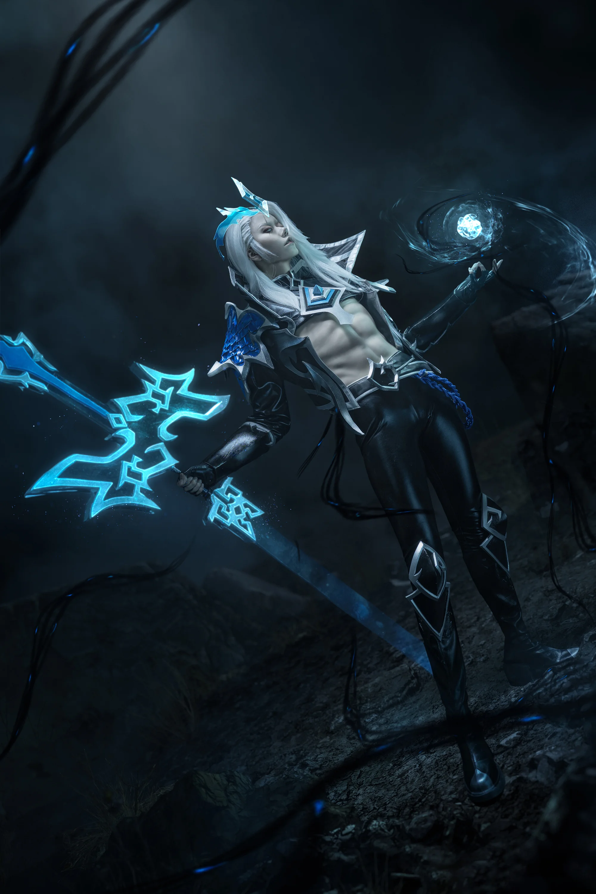 《英雄联盟》edg银龙骑士团COS写真