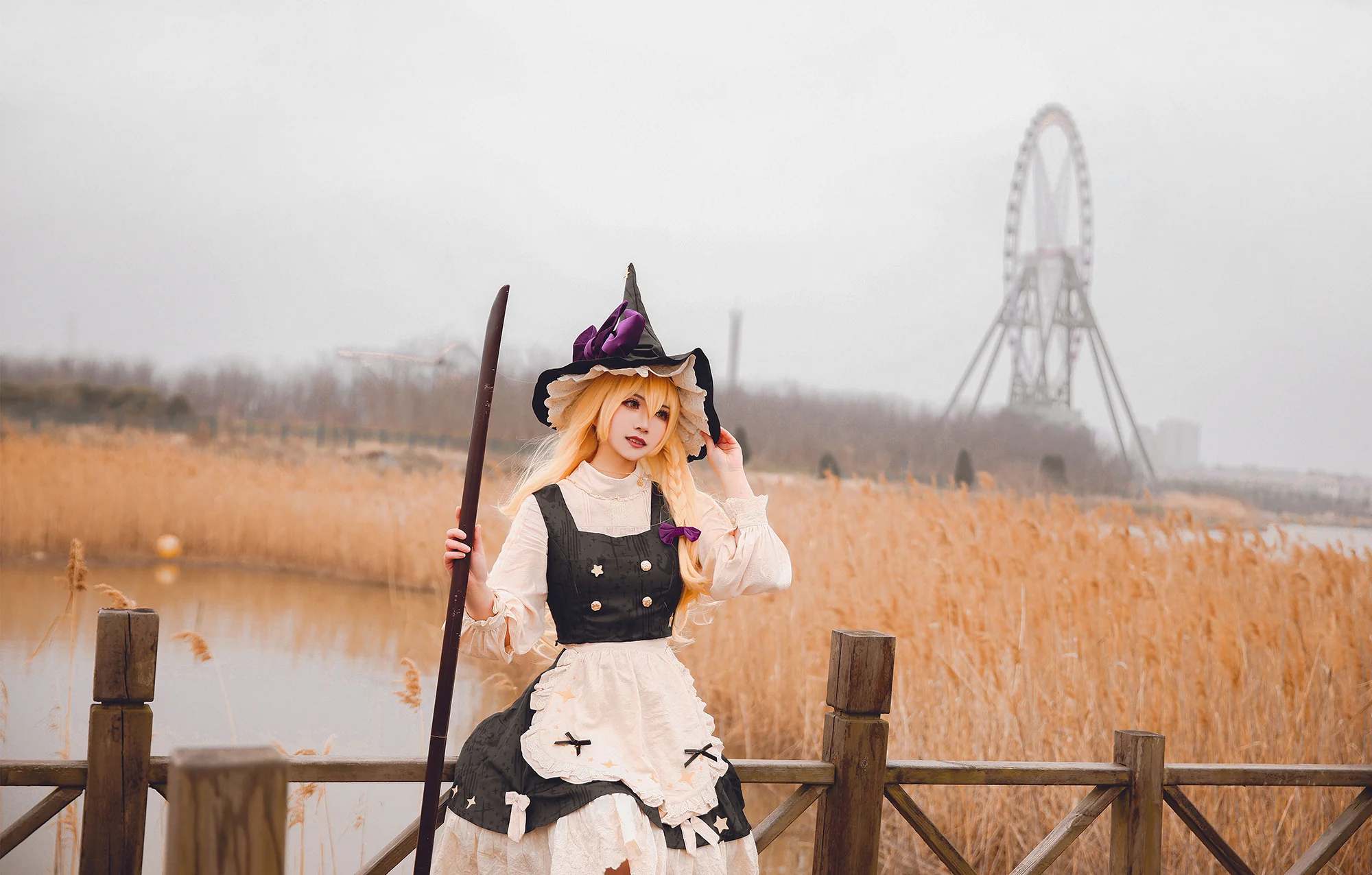 《东方Project》雾雨魔理沙COS写真