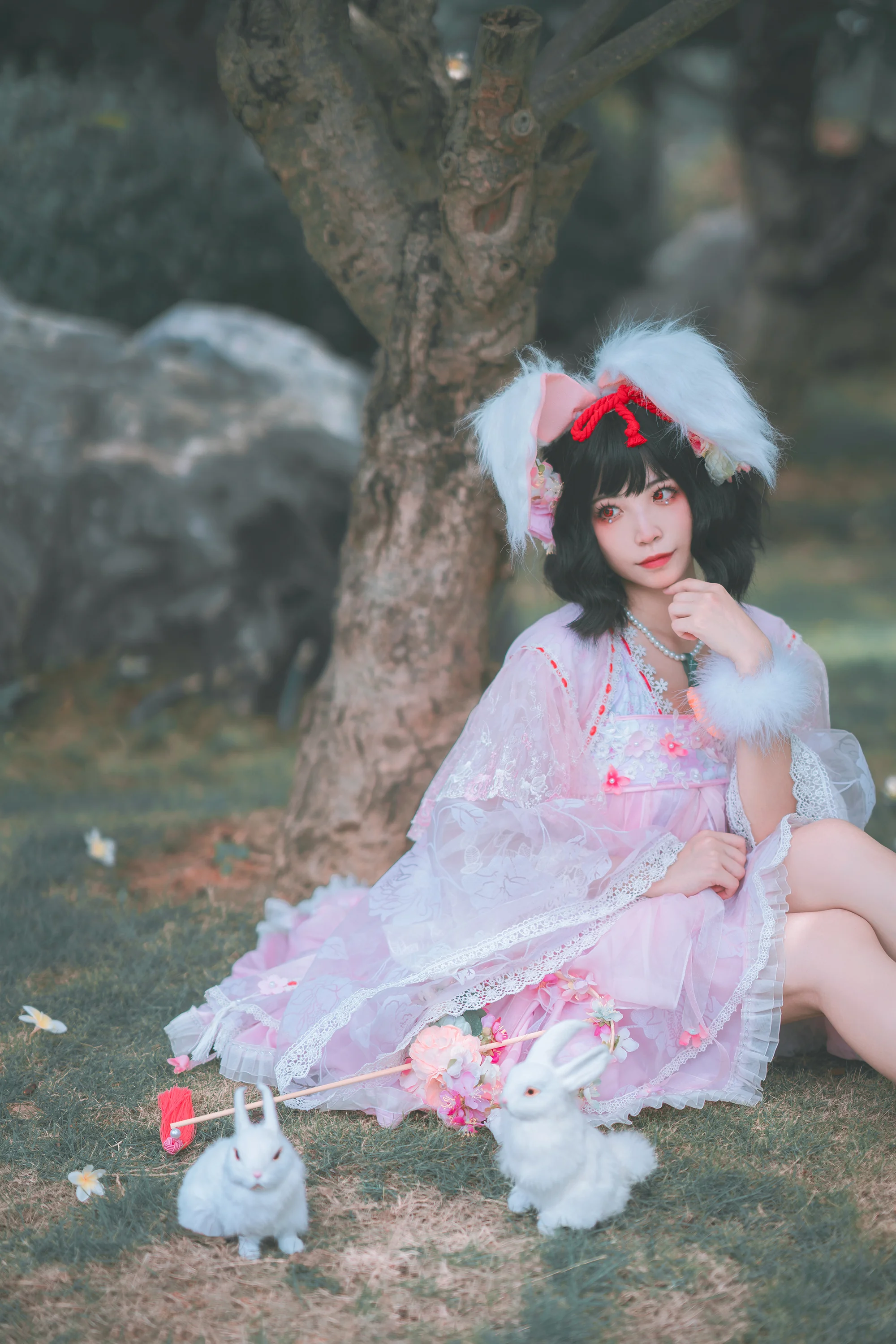 《东方project》因幡帝COS写真
