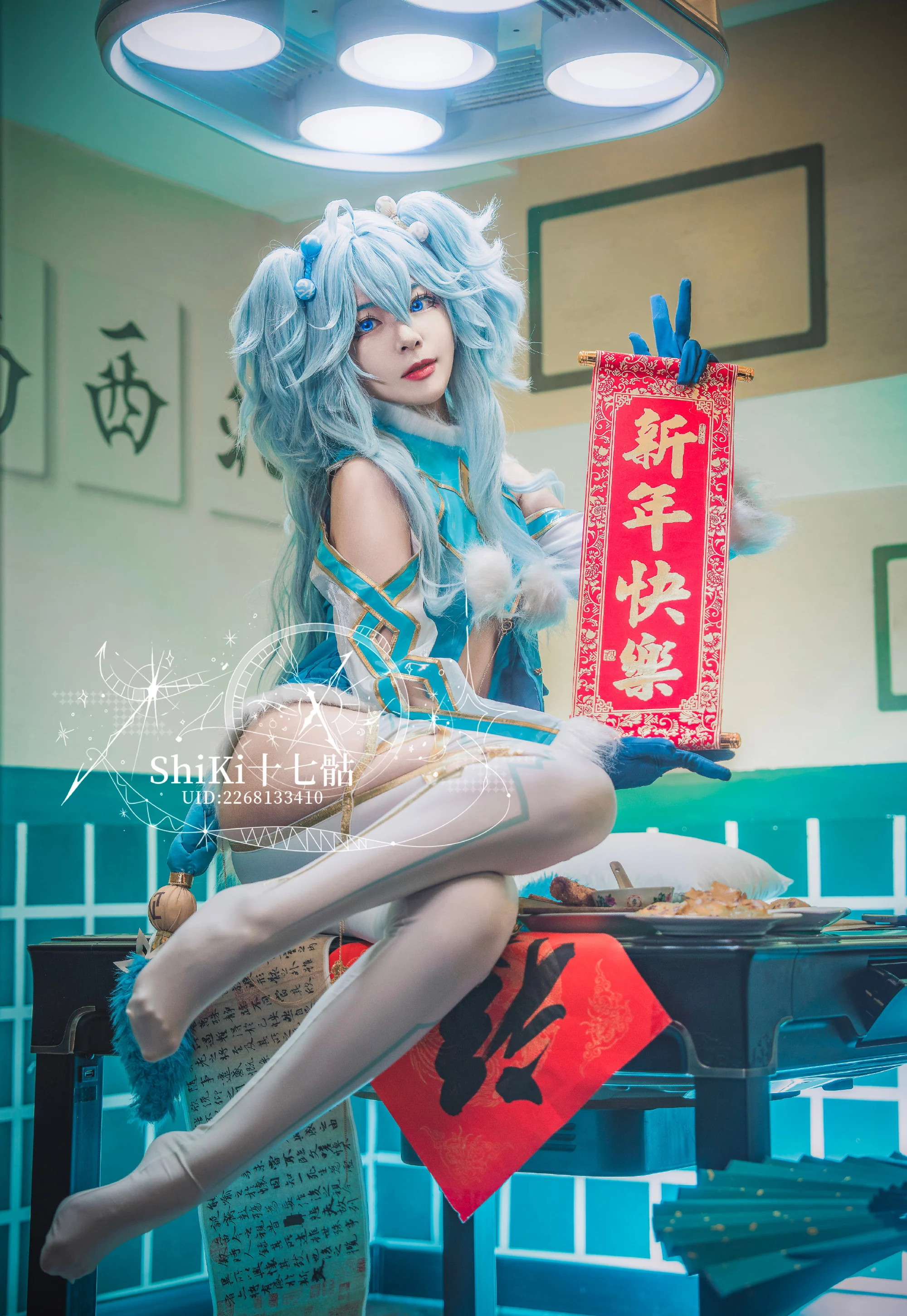 《少女前线：云图计划》芙洛伦COS写真