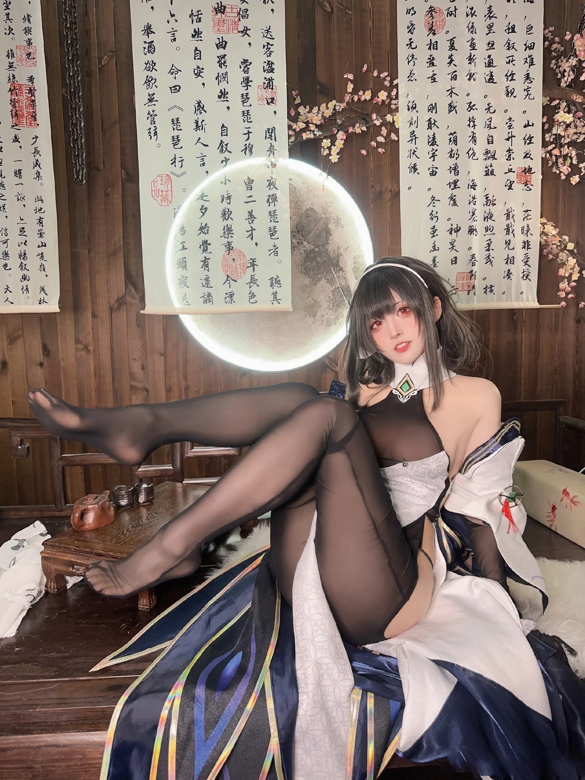 《碧蓝航线》镇海COS写真