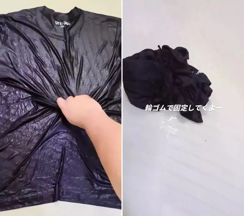 集英社100週年推出《UNIQLO獵人T恤》西索款太紫看不太到怎辦？網友想到一招讓其成功褪色顯現的方法｜高清图片集