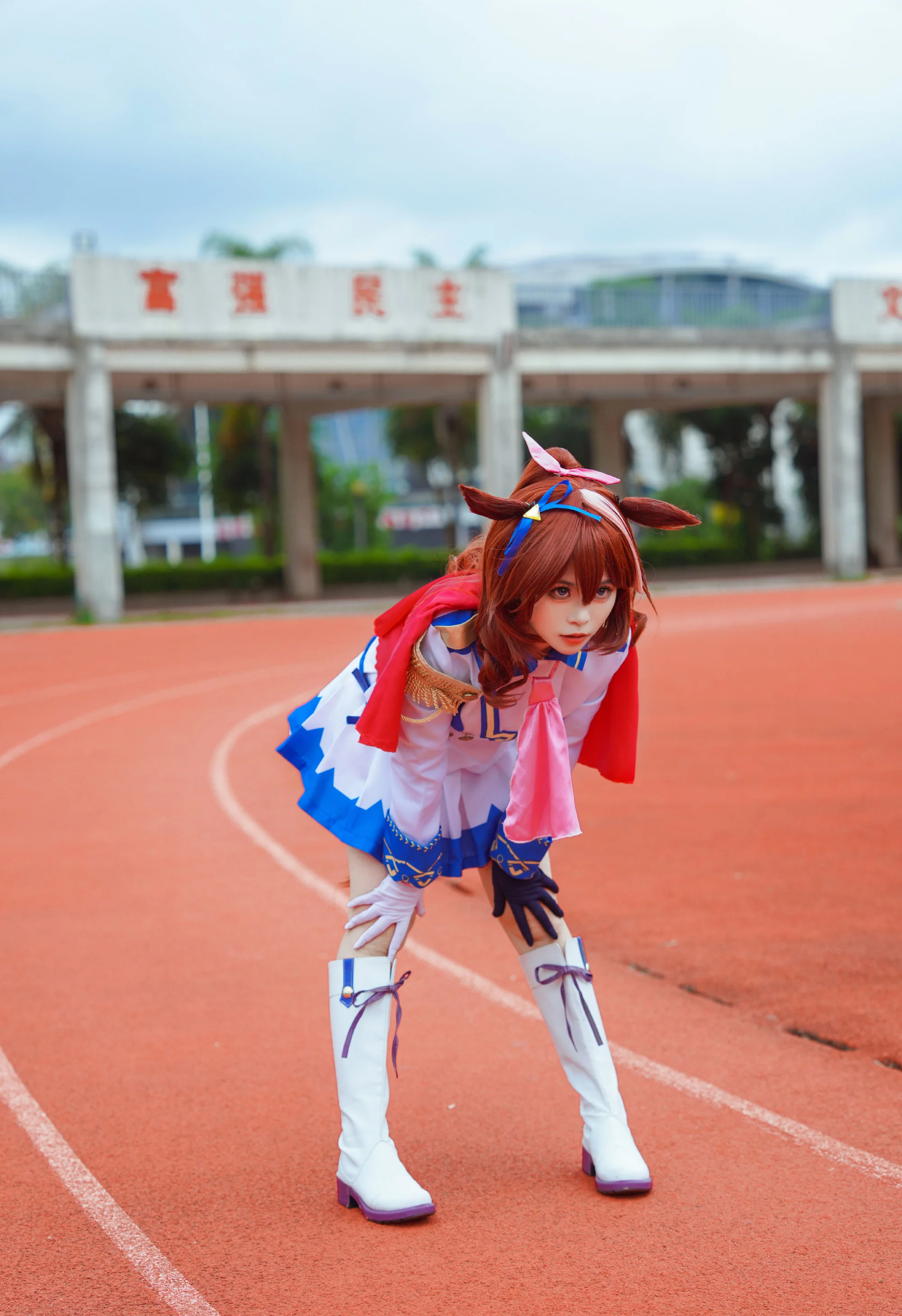 《闪耀优俊少女》东海帝王COS写真