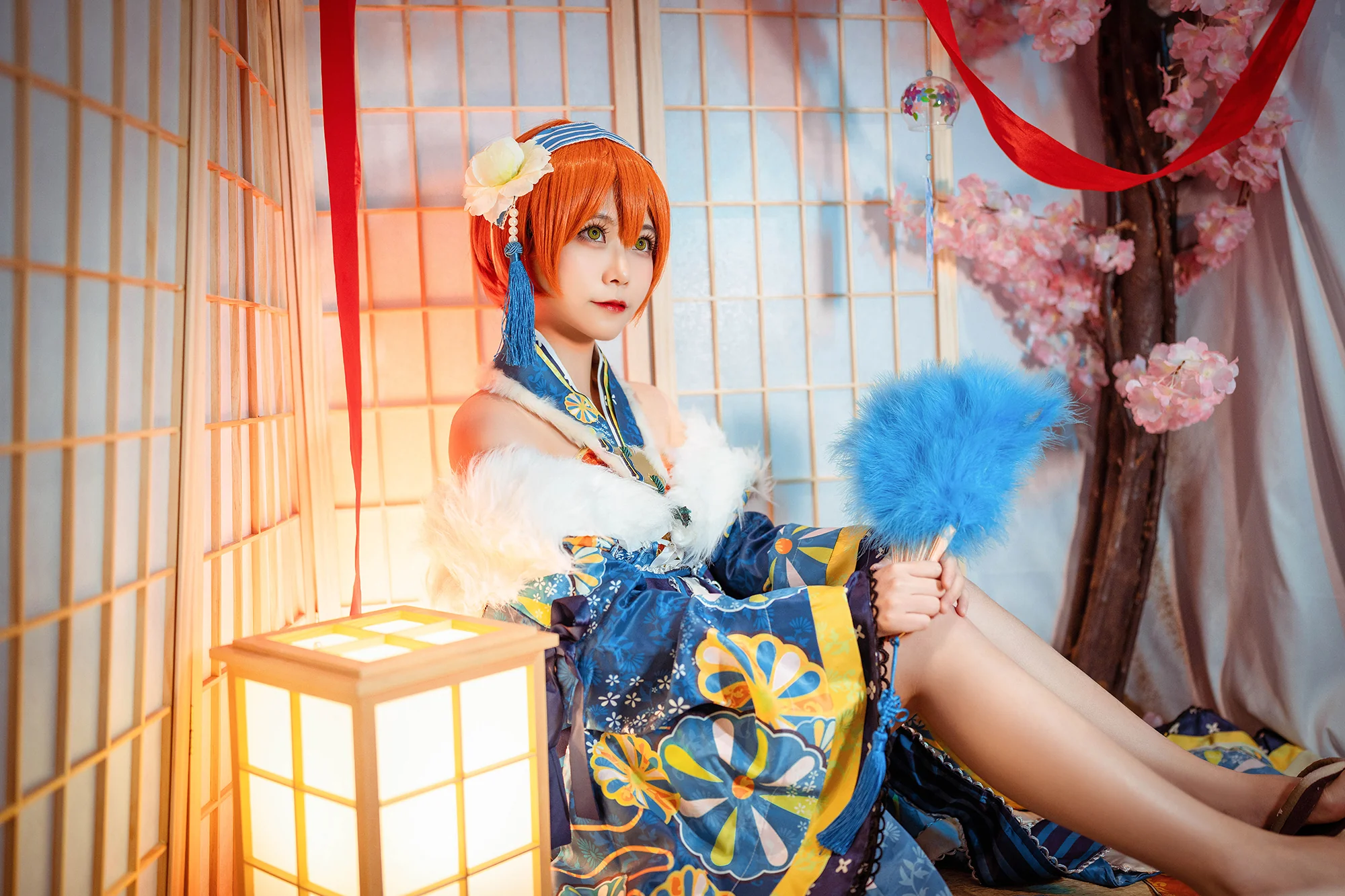 《LoveLive!》 ​星空凛正月和服觉醒 COS写真