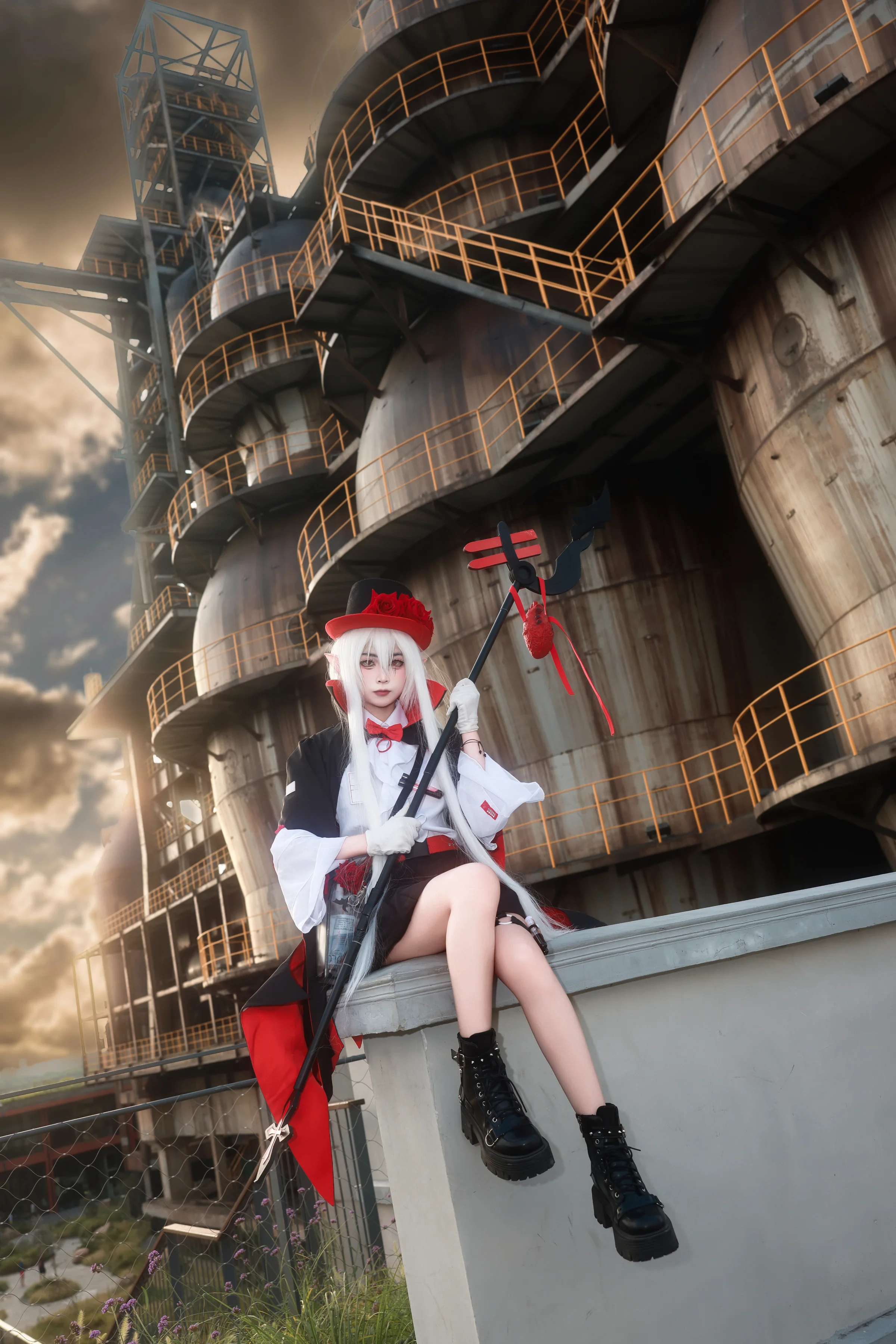 《明日方舟》华法琳盛宴COS写真