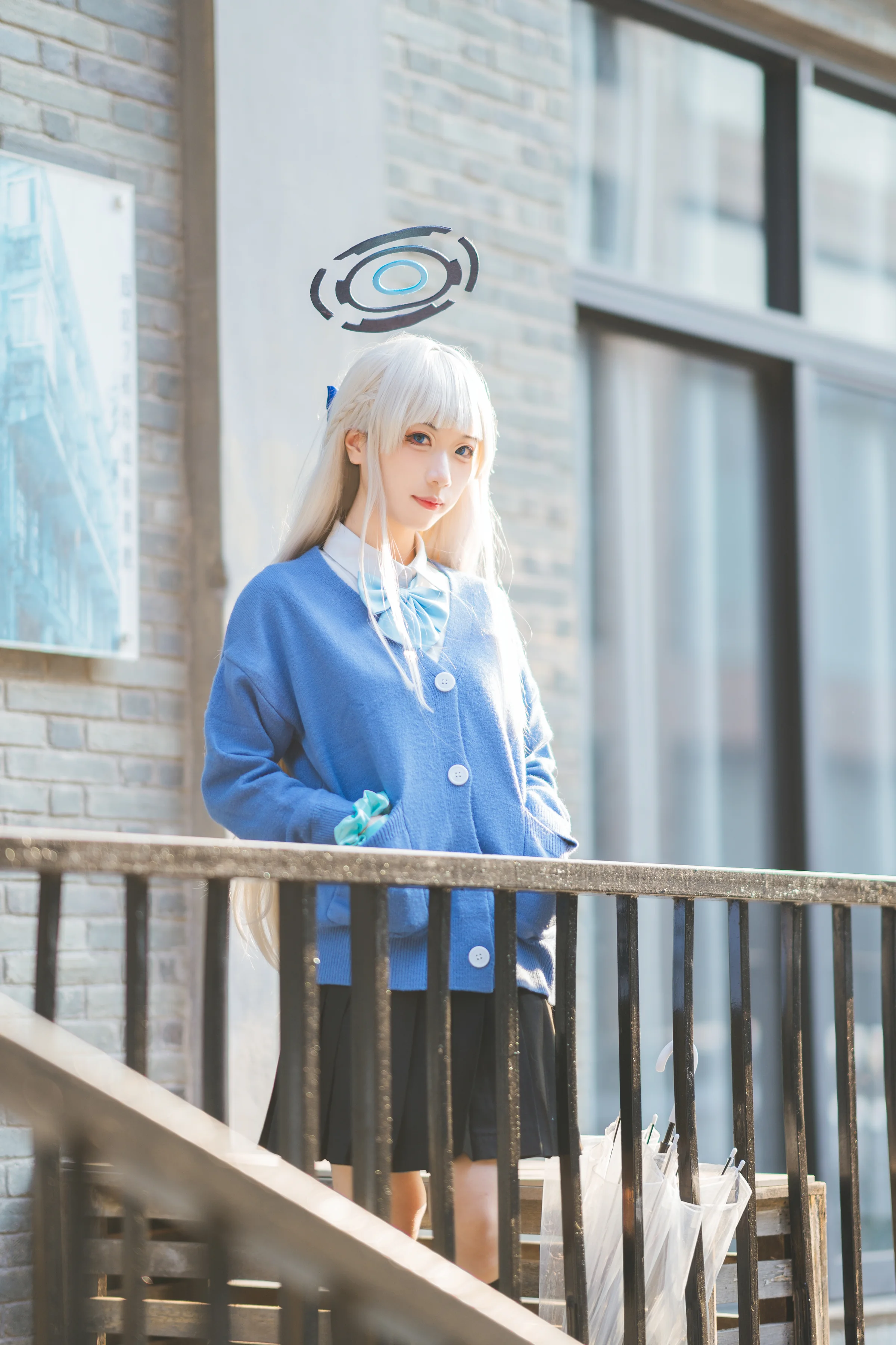 《碧蓝档案#》toki制服COS写真