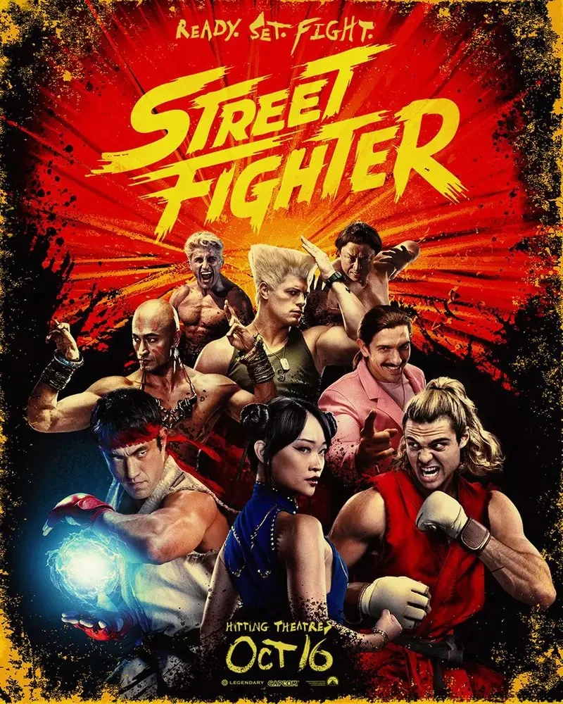 卡普空同名遊戲改編電影《快打旋風》釋出布蘭卡與隆的對戰場面預告，裡面被電是真的跟遊戲一樣會有透出骨頭的演出｜高清图片集