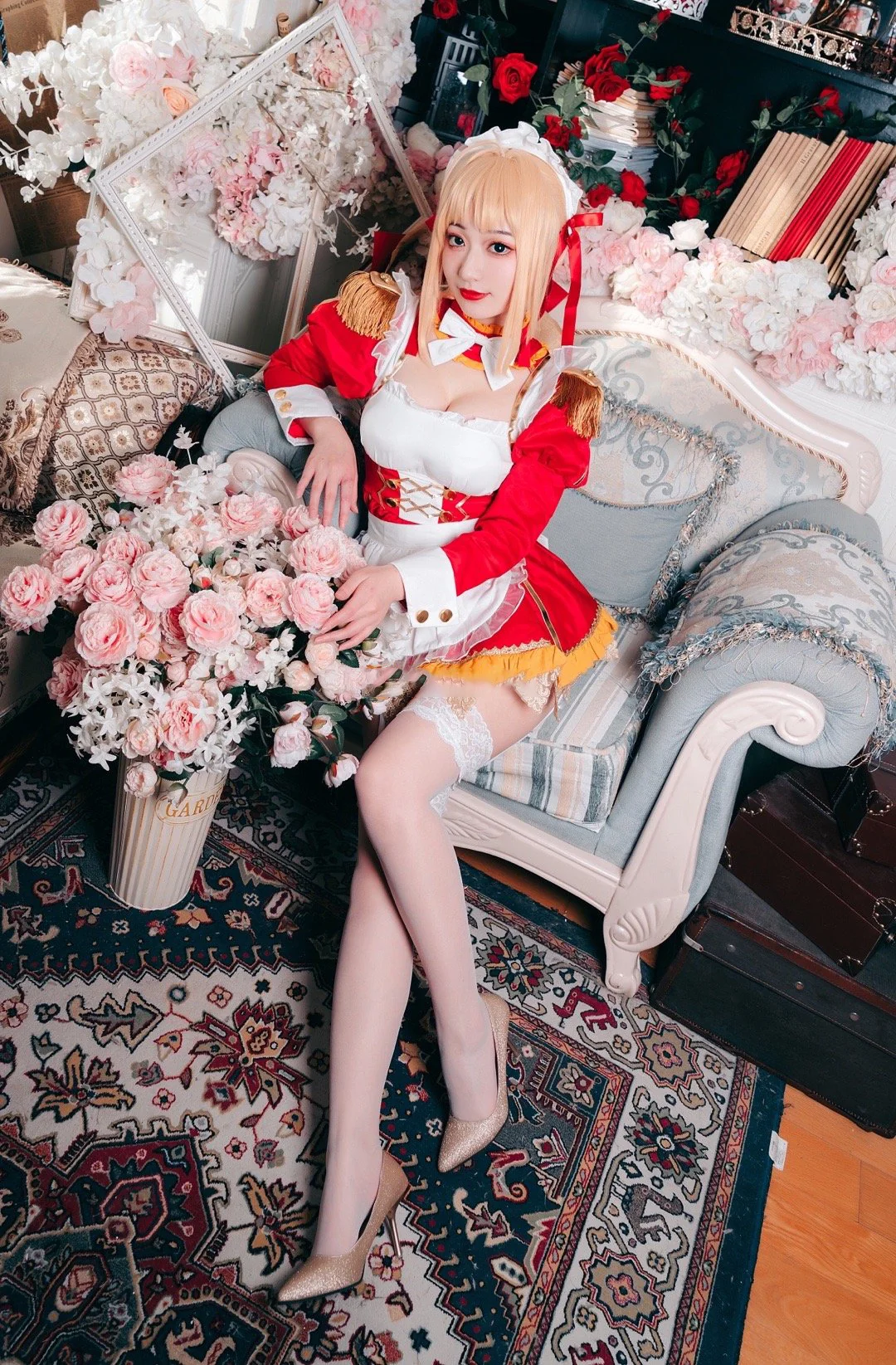 《FGO》尼禄女仆 COS写真