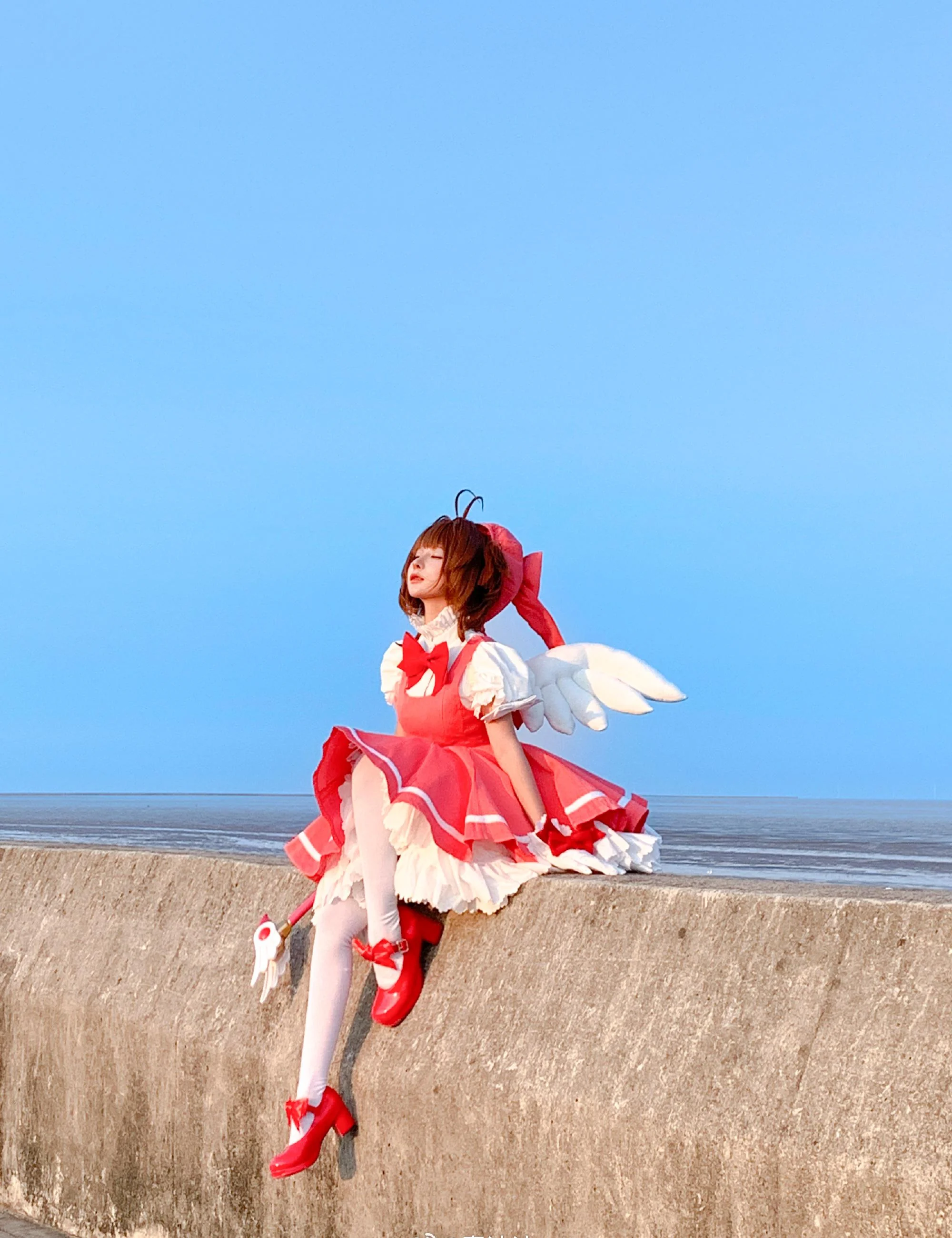 《魔卡少女樱》木之本樱COS写真