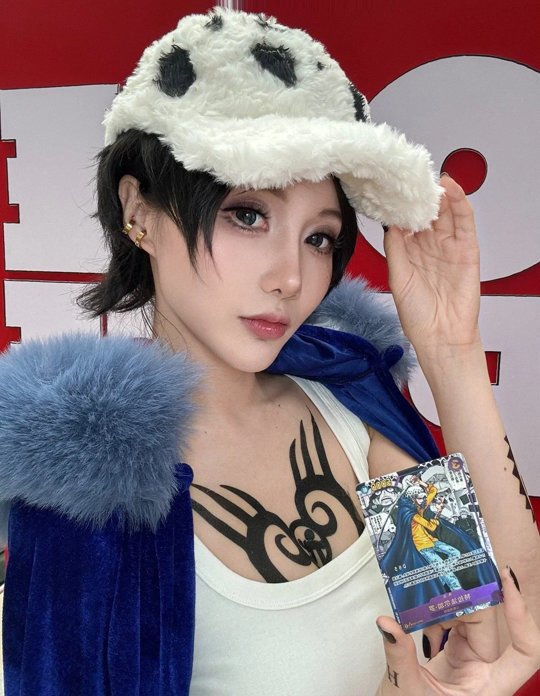 《航海王》女版罗COS写真