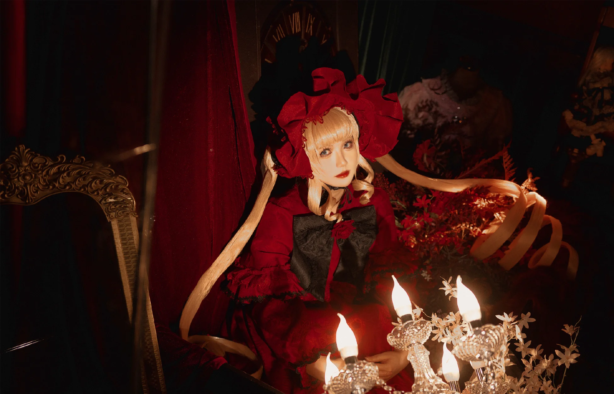 《蔷薇少女》第五人偶真红COS写真