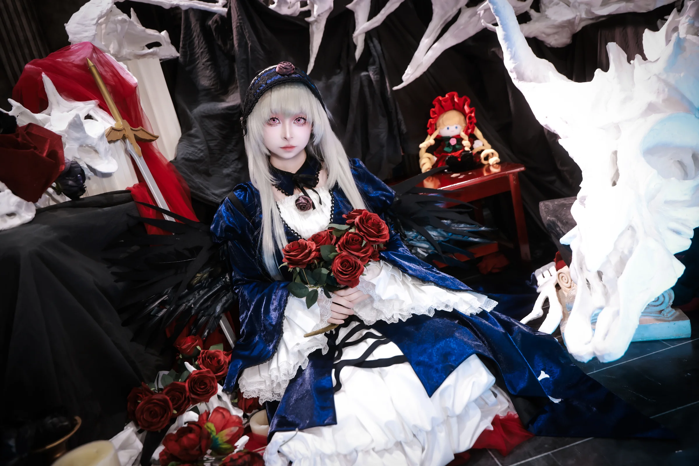 《蔷薇少女》水银灯COS写真