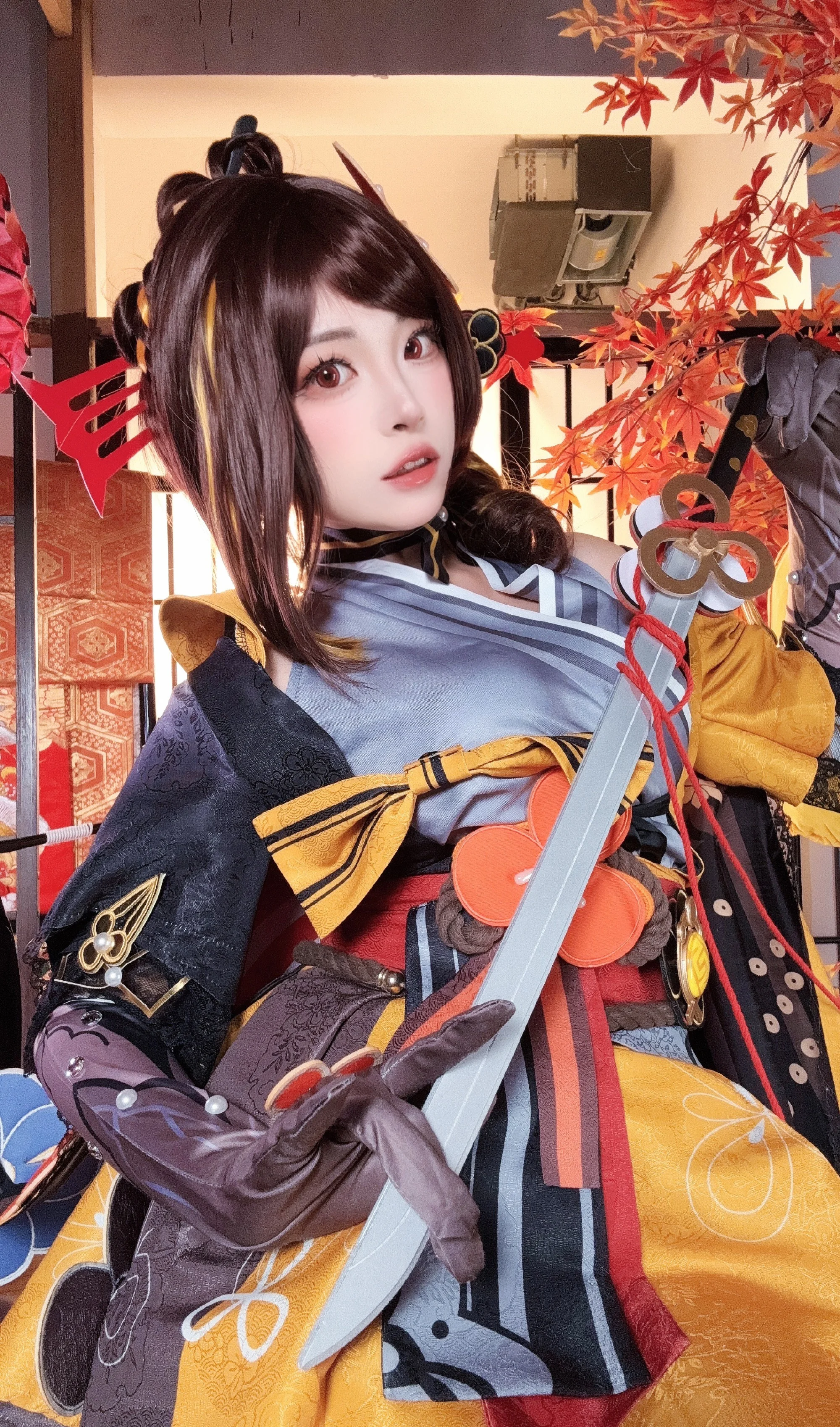 《原神》千织COS写真