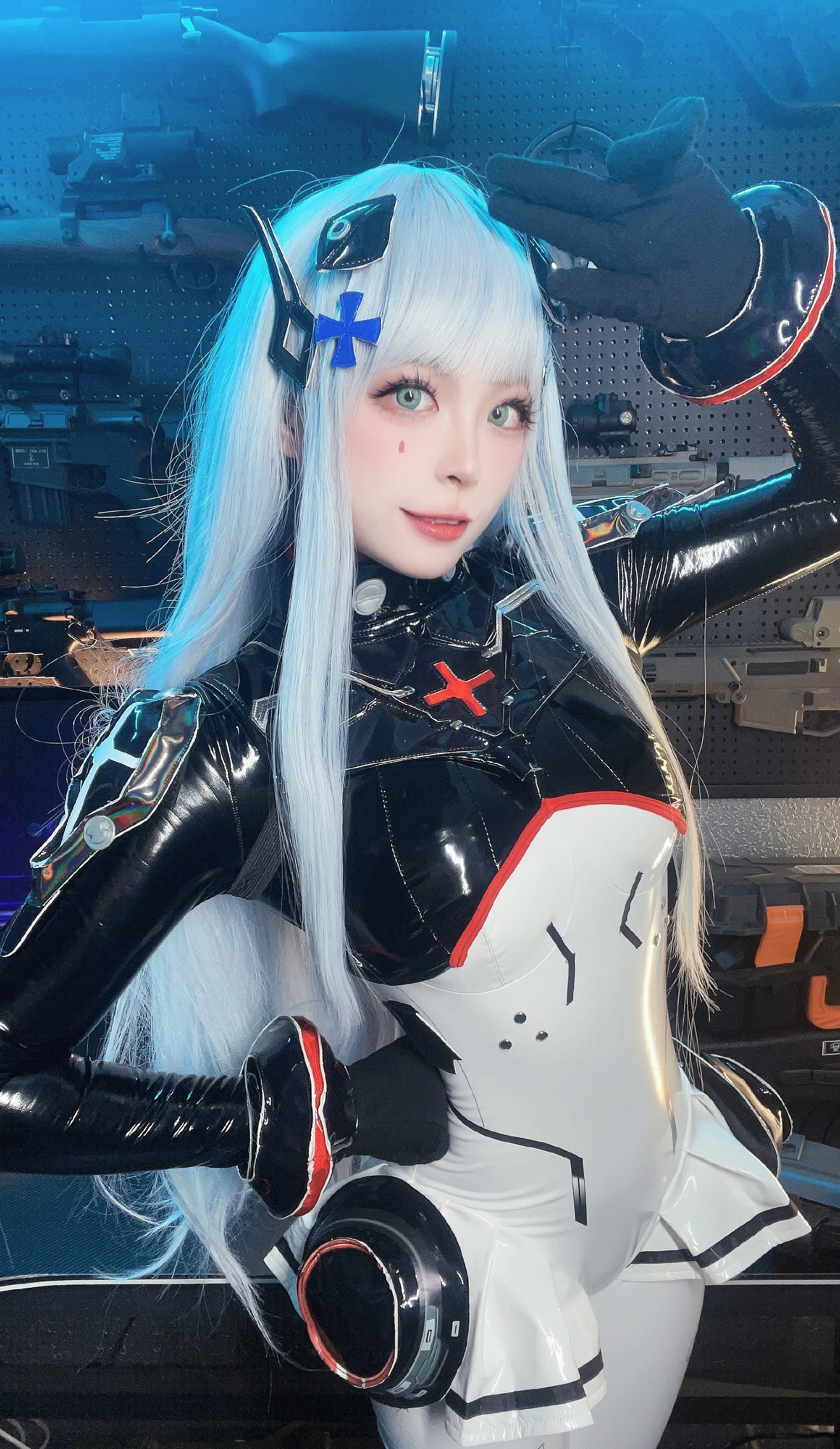 《少女前线2》HK416 - 子夜福音COS写真