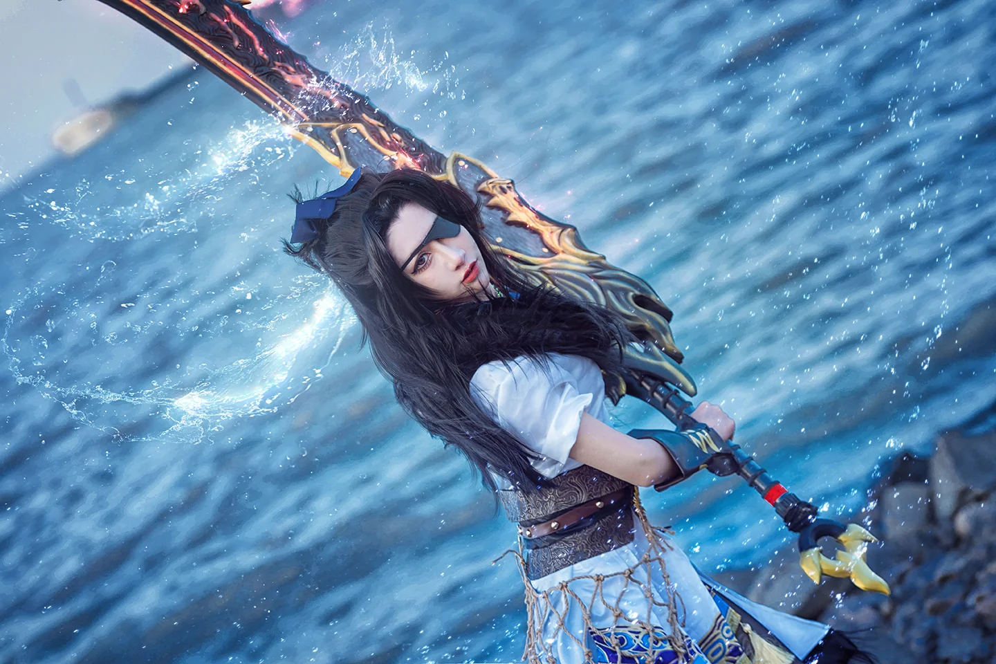 《永劫无间》崔三娘COS写真