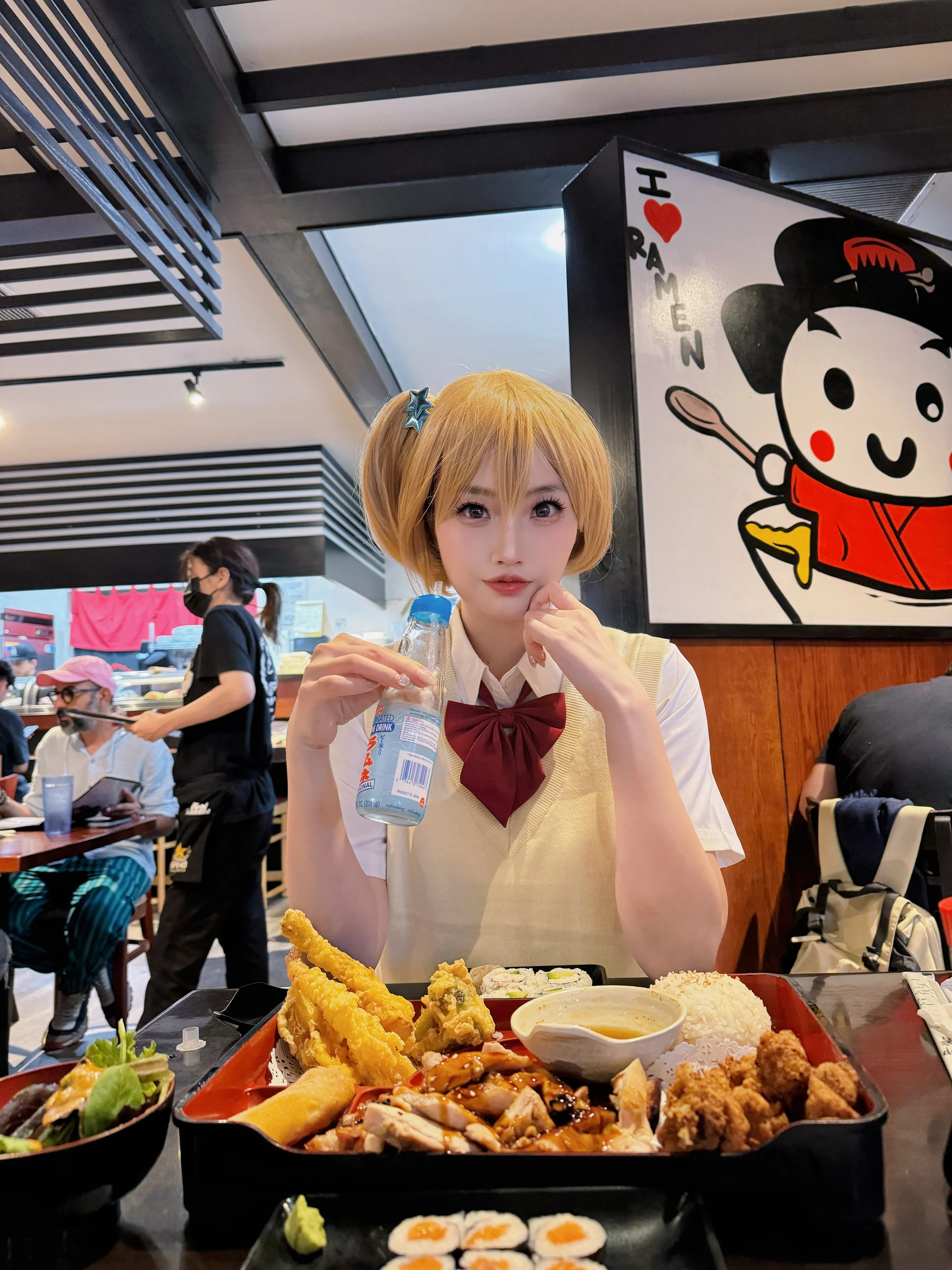 排球少年谷地仁花COS写真