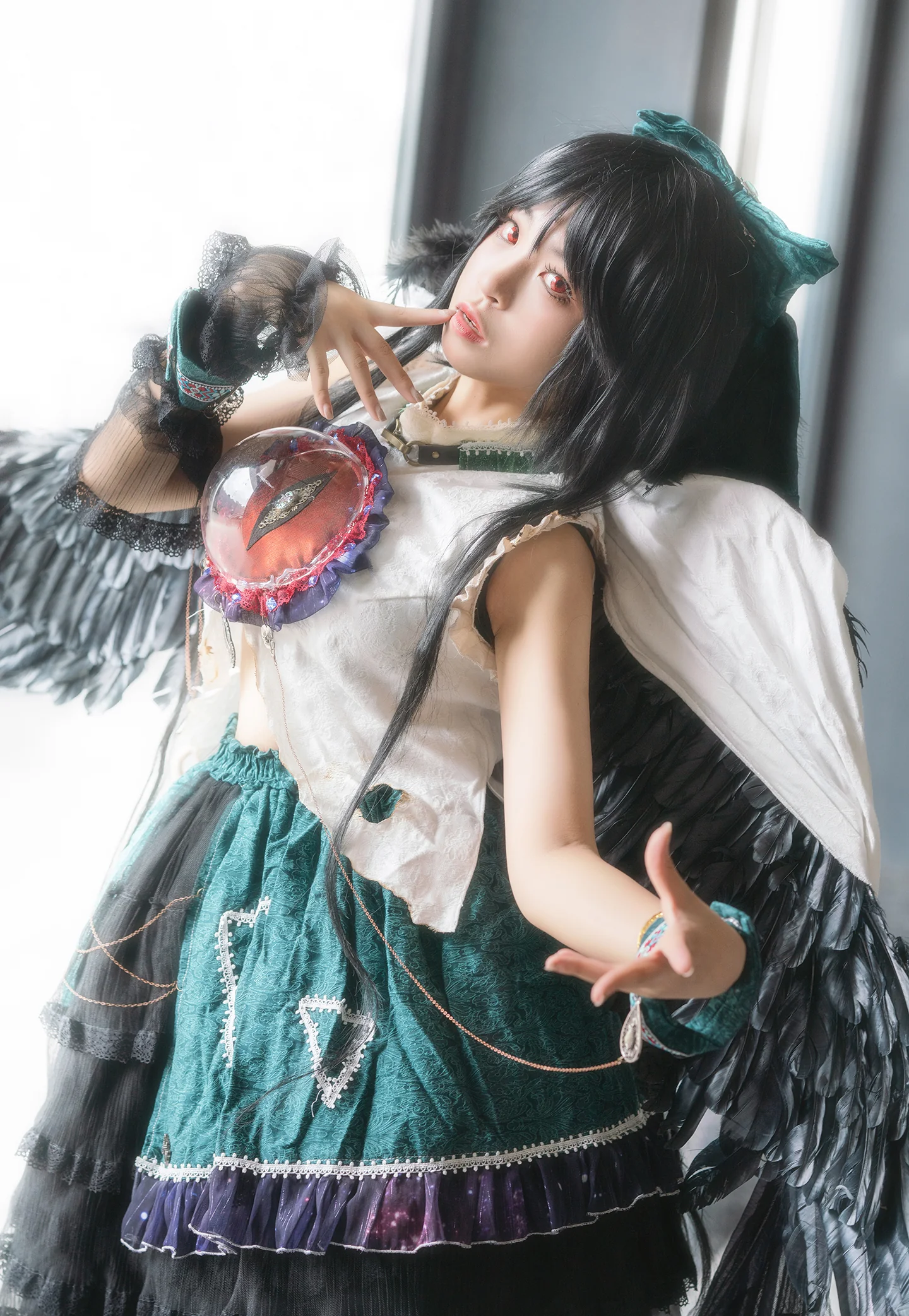 《东方Project》灵乌路空COS写真