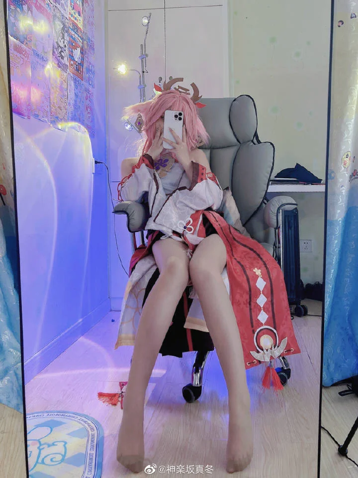 原神八重神子COS写真