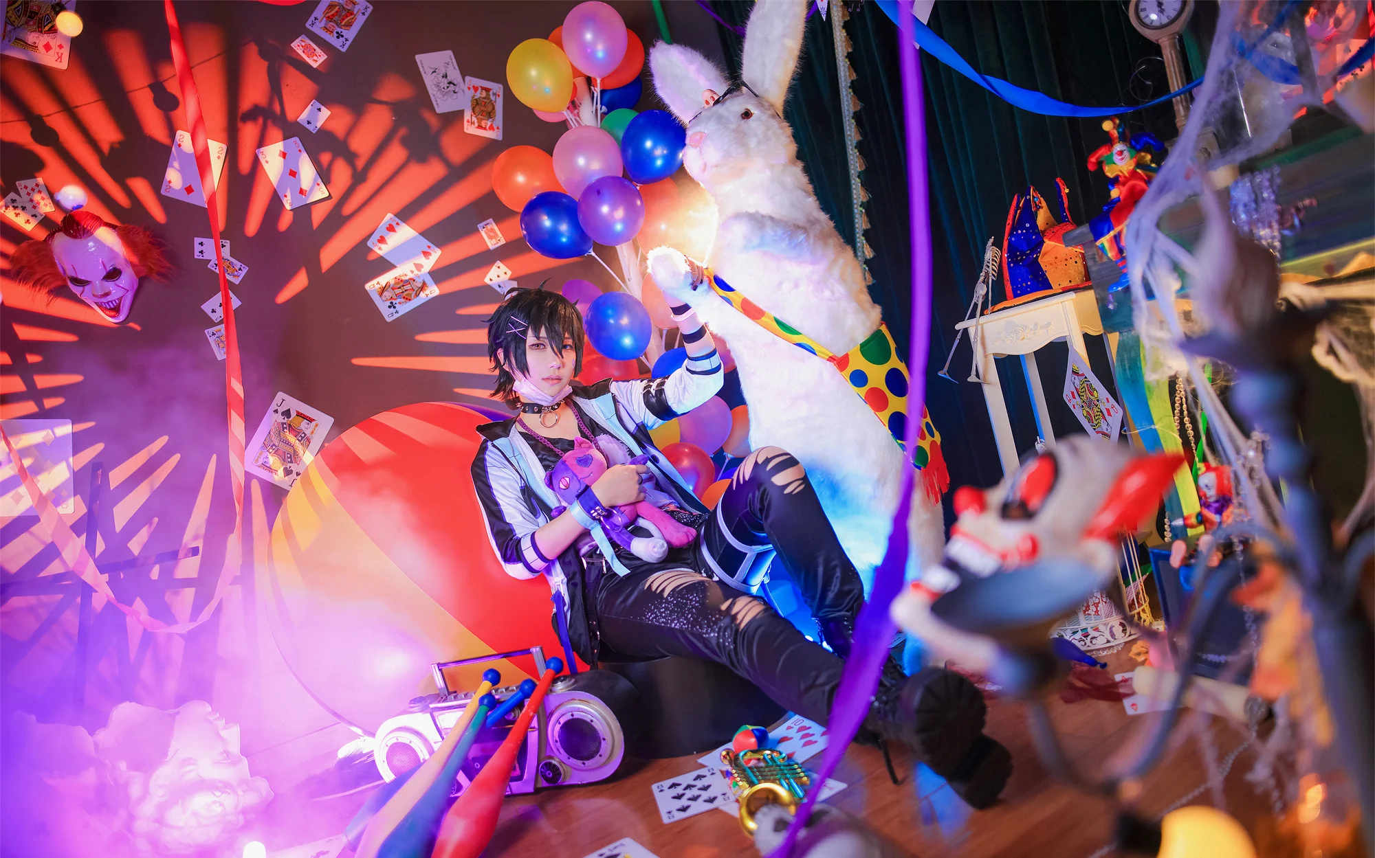 《偶像梦幻祭》影片美伽 COS写真