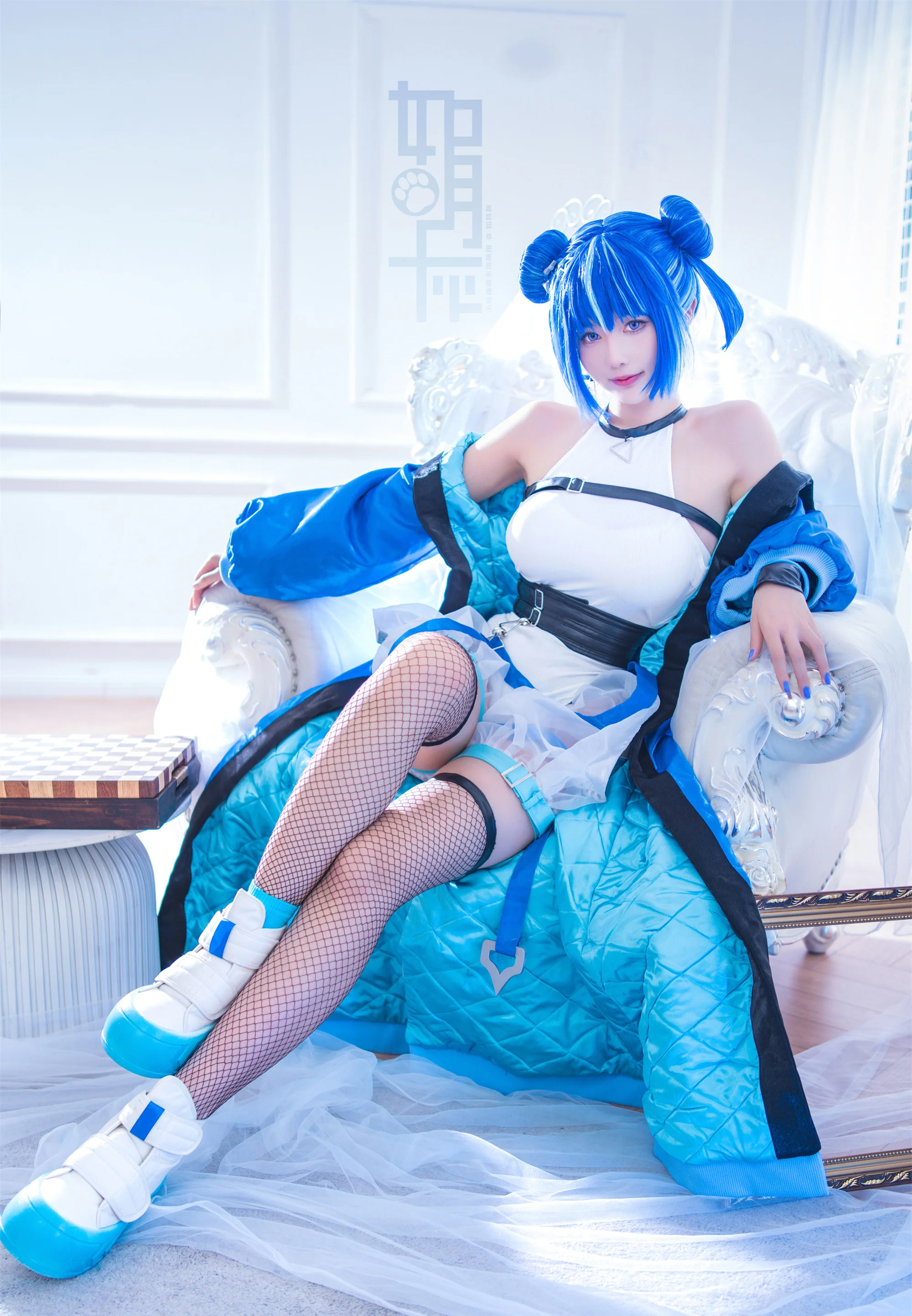《游戏王》邪恶双子璃拉COS写真