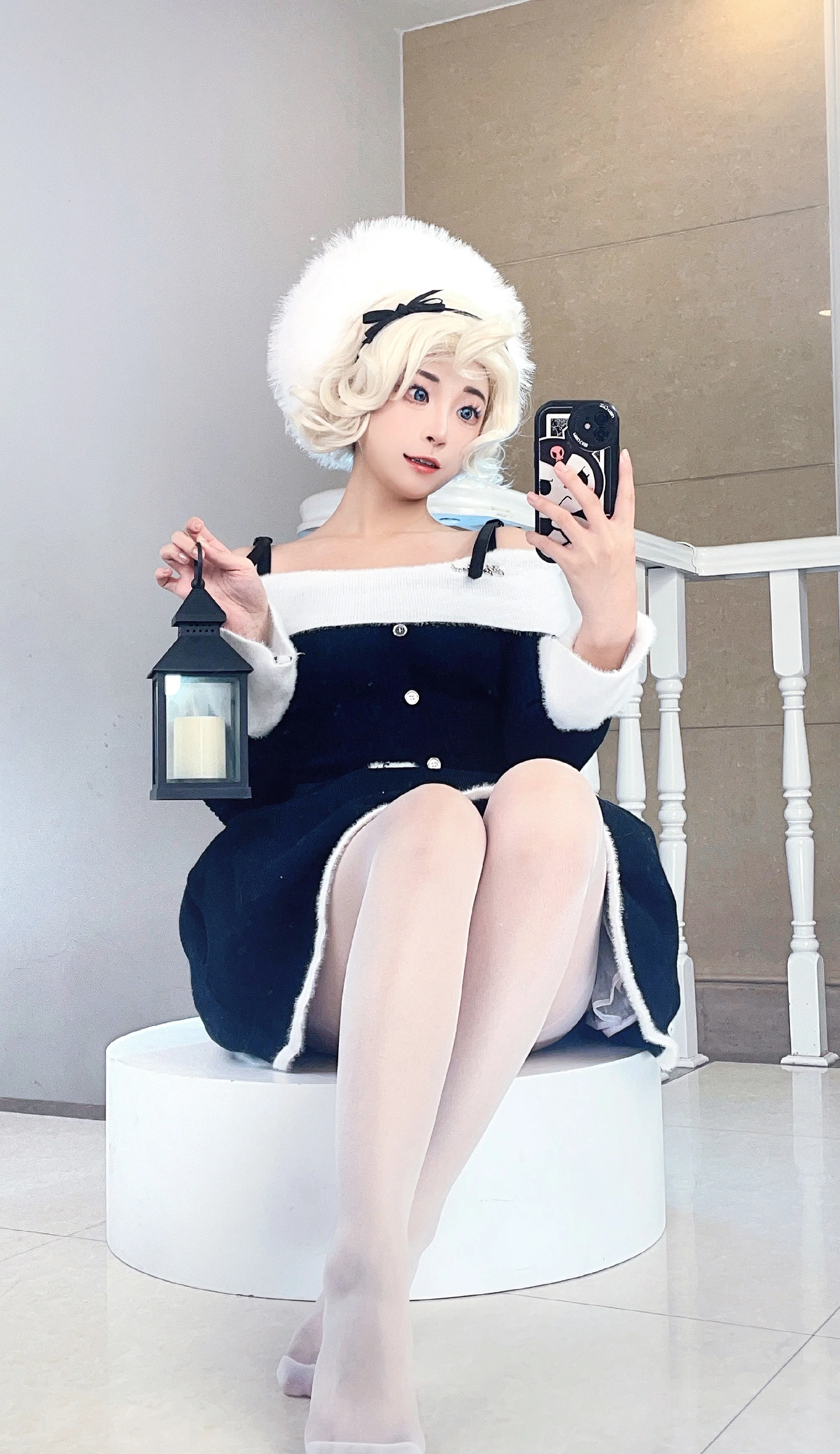 《冲呀饼干人王国 》冰霜女王COS写真
