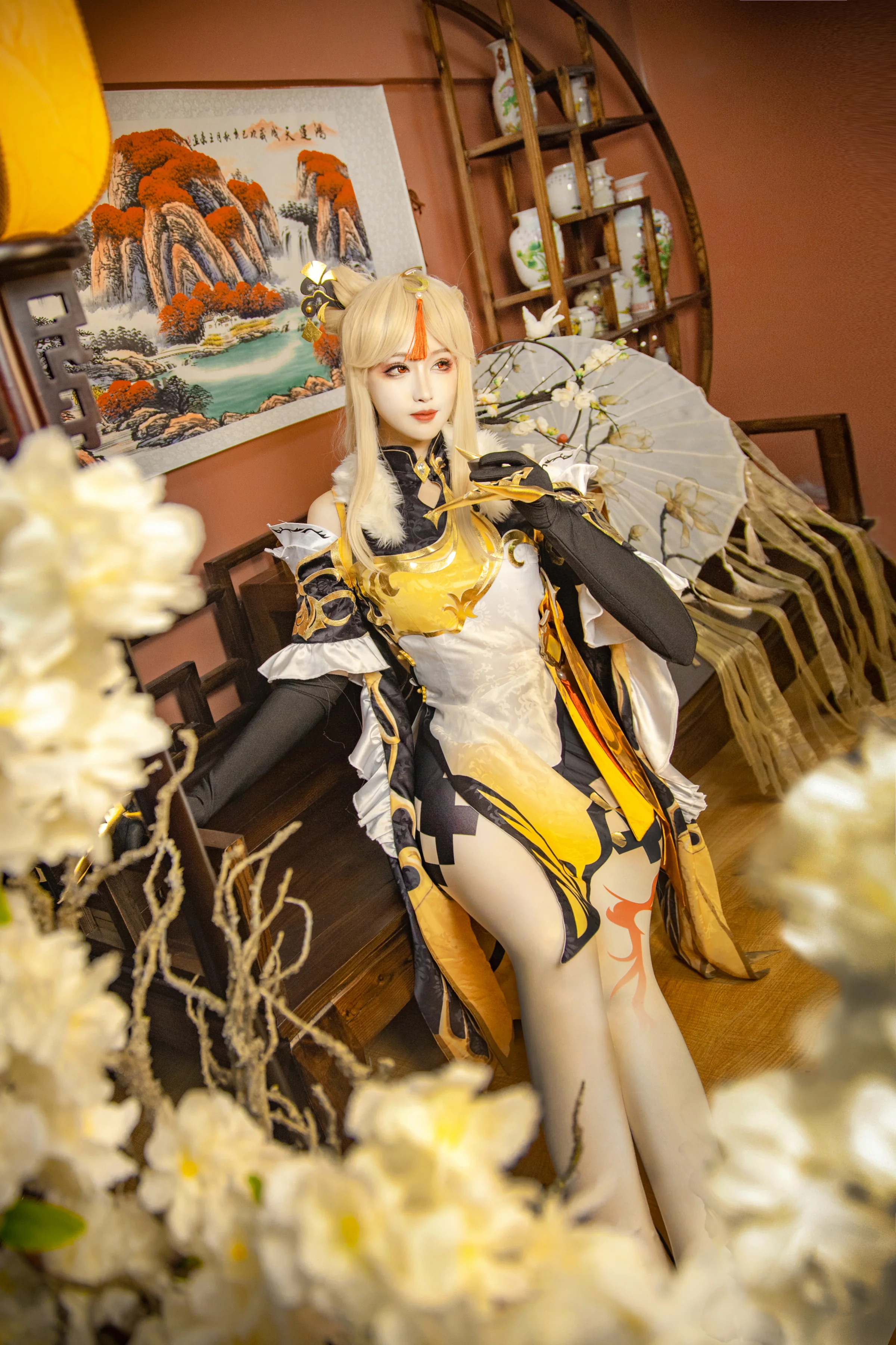 原神凝光COS写真