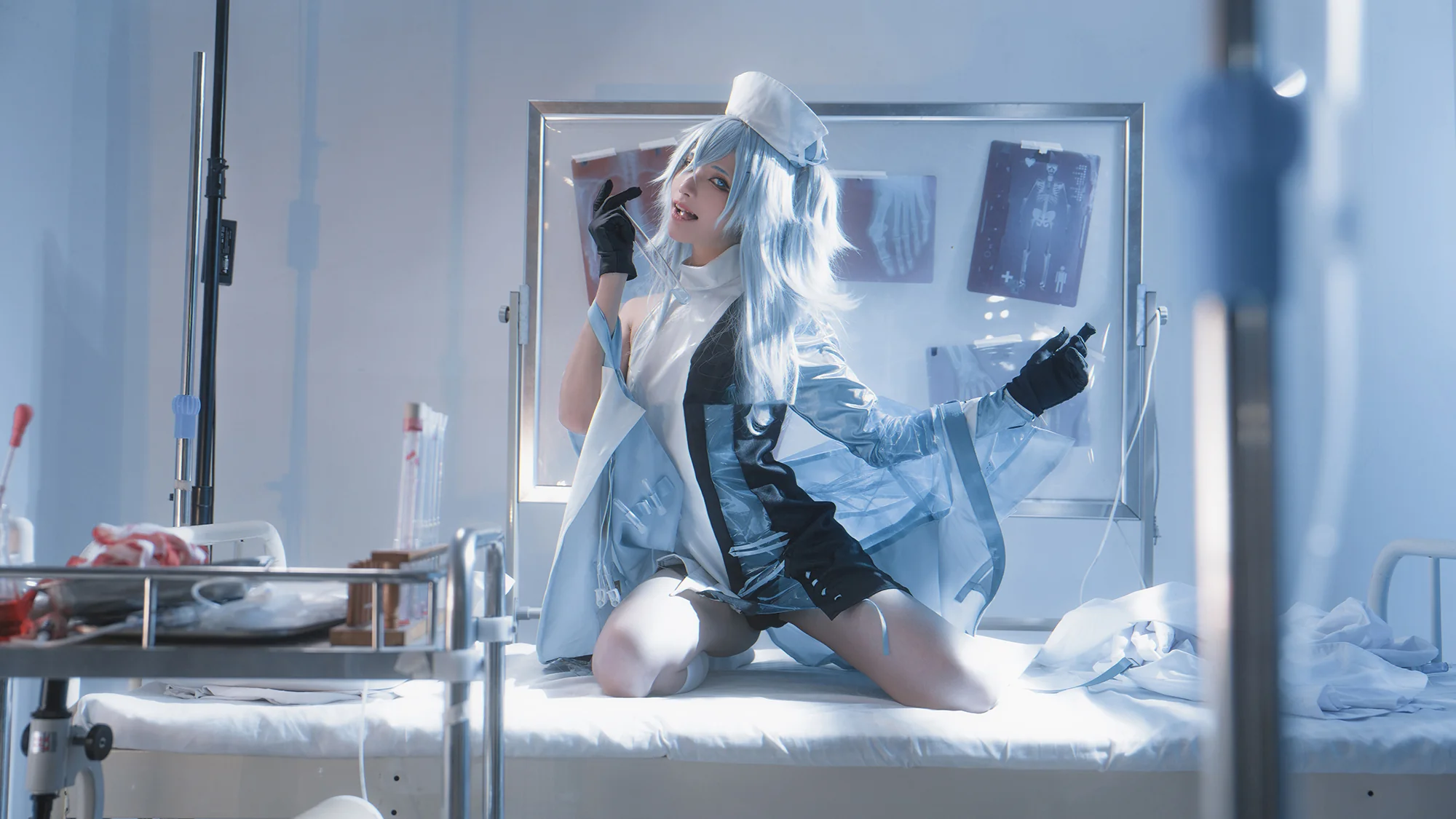 《少女前线：云图计划》芙洛伦COS写真